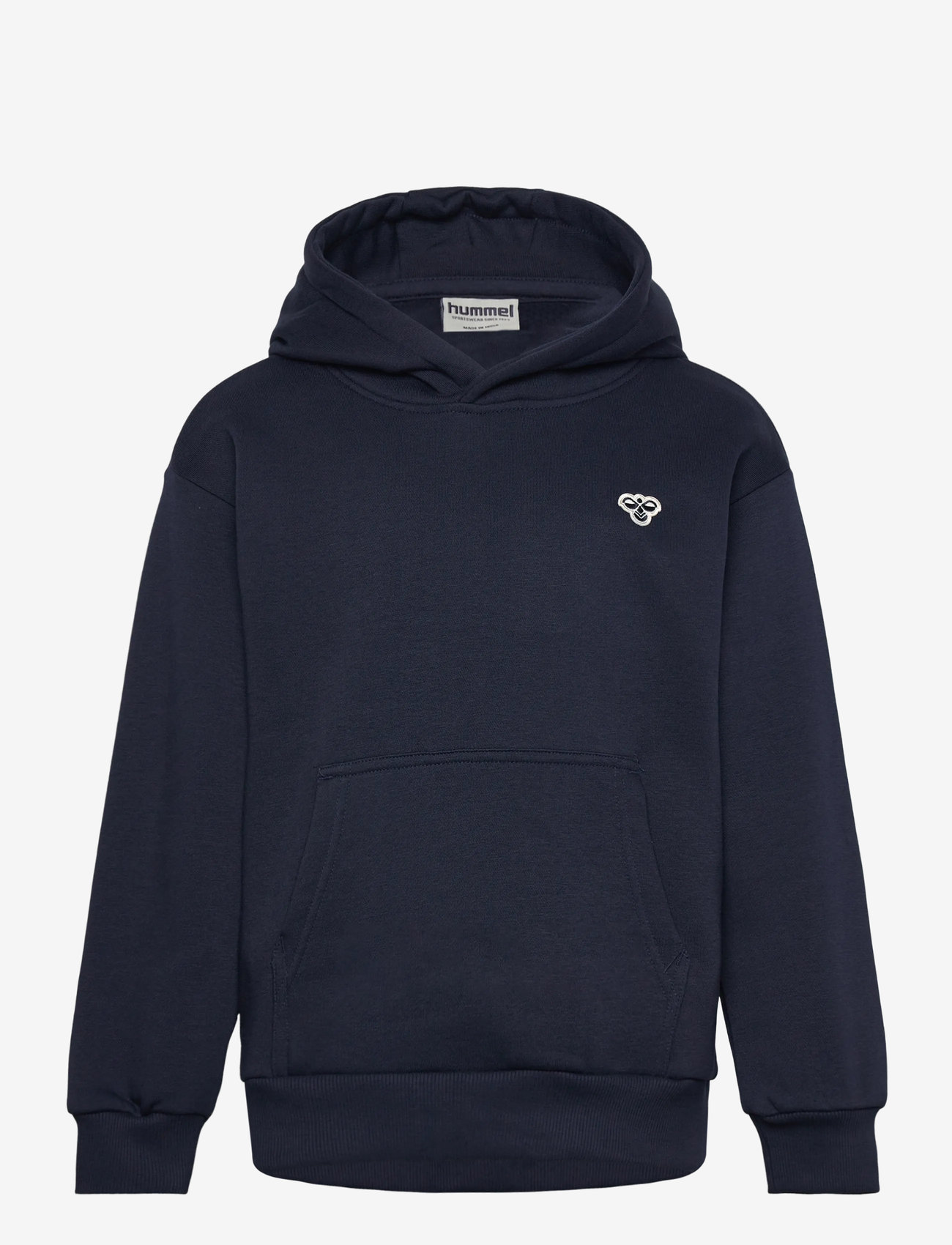 Hummel - hmlJR LOOSE HOODIE BEE - kapuutsiga dressipluusid - dress blues - 0