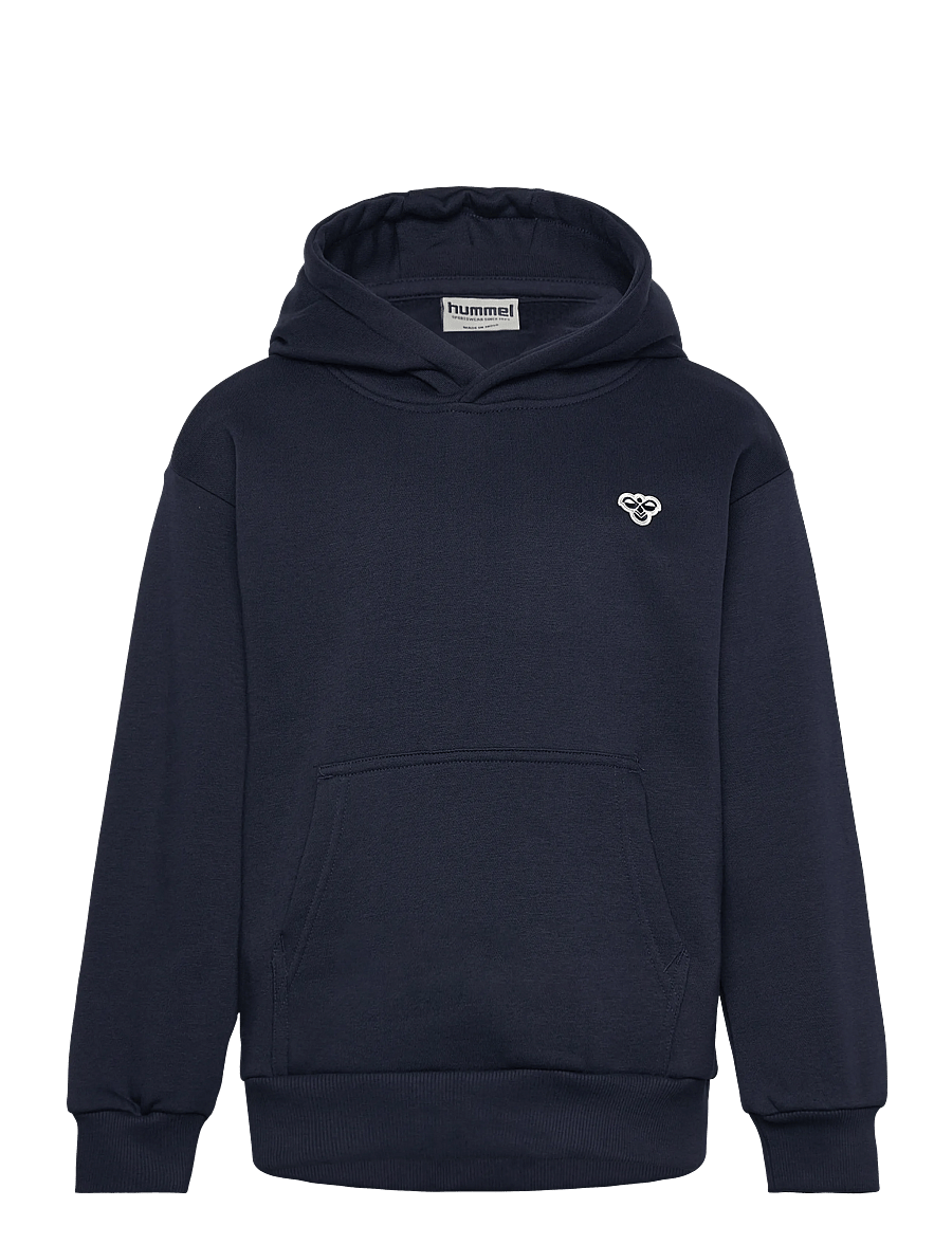 Hummel - hmlJR LOOSE HOODIE BEE - kapuzenpullover - dress blues - 0