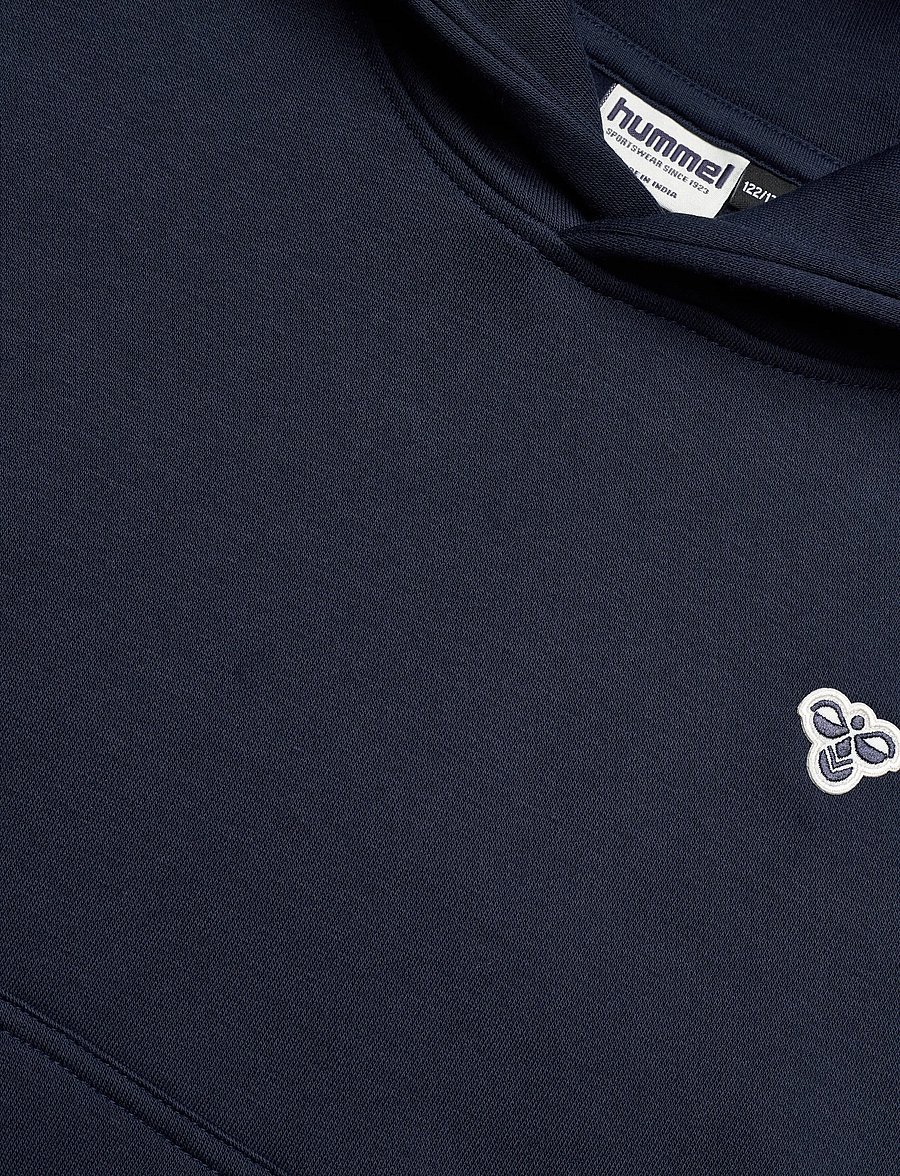 Hummel - hmlJR LOOSE HOODIE BEE - kapuzenpullover - dress blues - 2