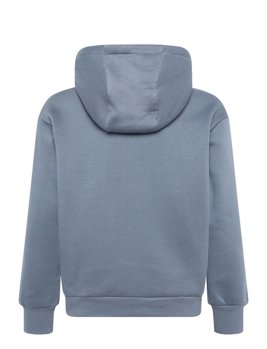 Hummel - hmlJR LOOSE HOODIE BEE - hoodies - flint stone - 1