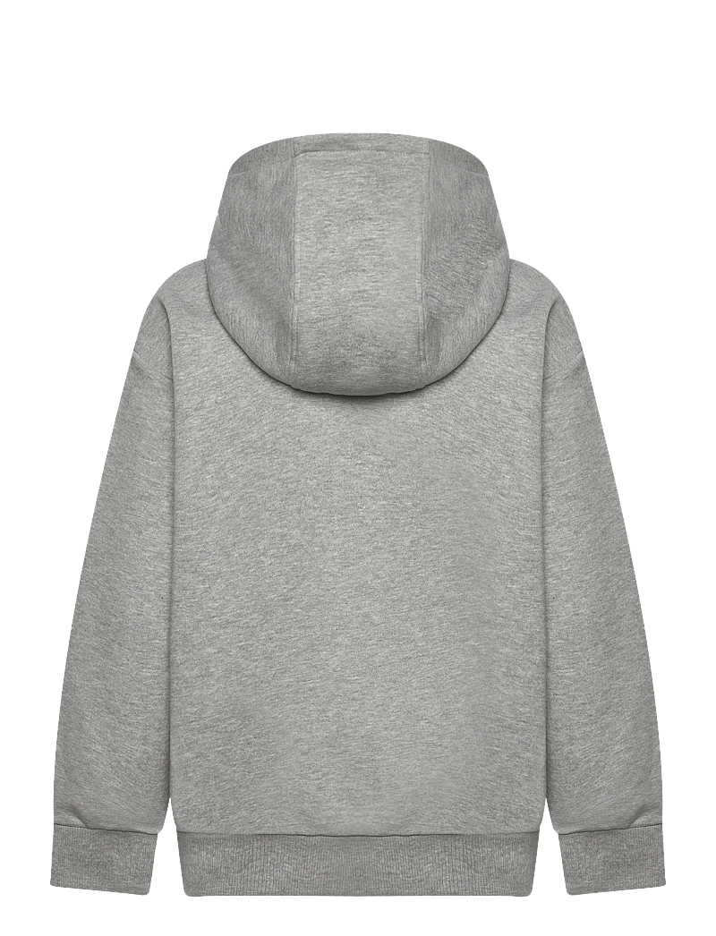 Hummel - hmlJR LOOSE HOODIE BEE - hættetrøjer - grey melange - 1