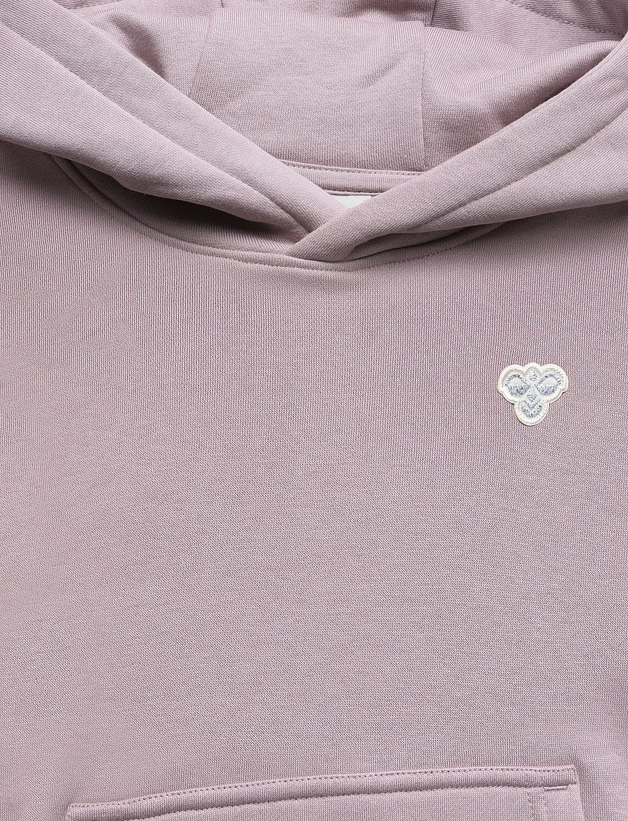 Hummel - hmlJR LOOSE HOODIE BEE - kapuutsiga dressipluusid - sea fog - 2