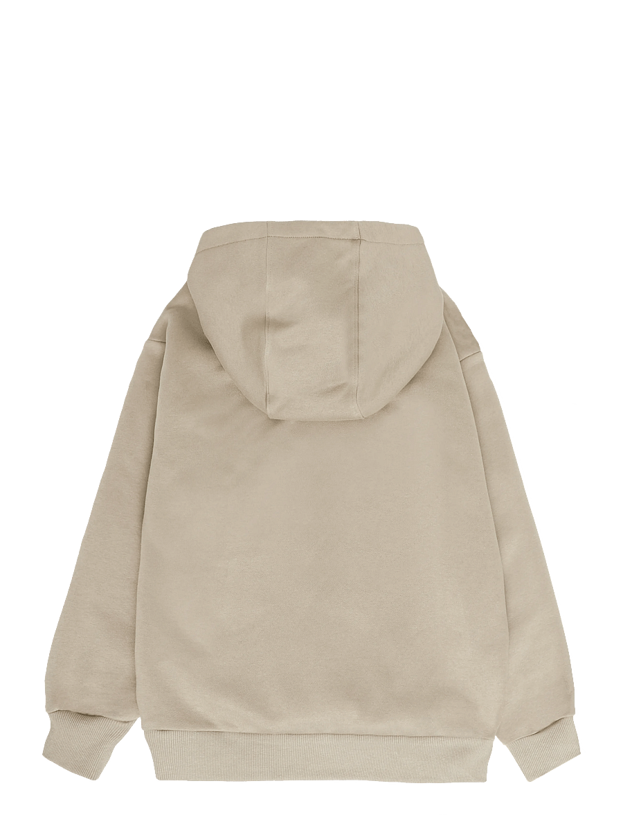 Hummel - hmlJR LOOSE HOODIE BEE - huvtröjor - vintage khaki - 1