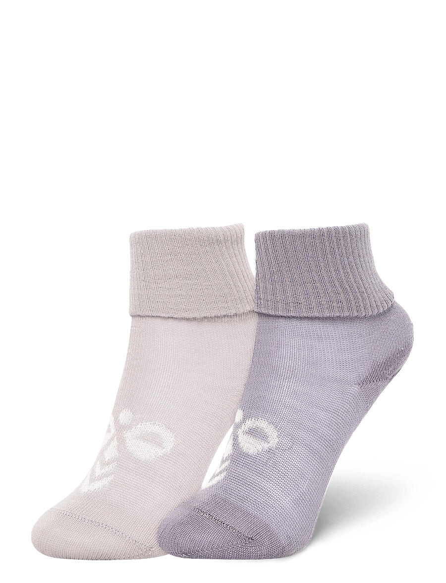 Hummel - hmlMINI WOOL 2-PACK SOCKS - baby-socken - gray ridge/cloud gray - 0