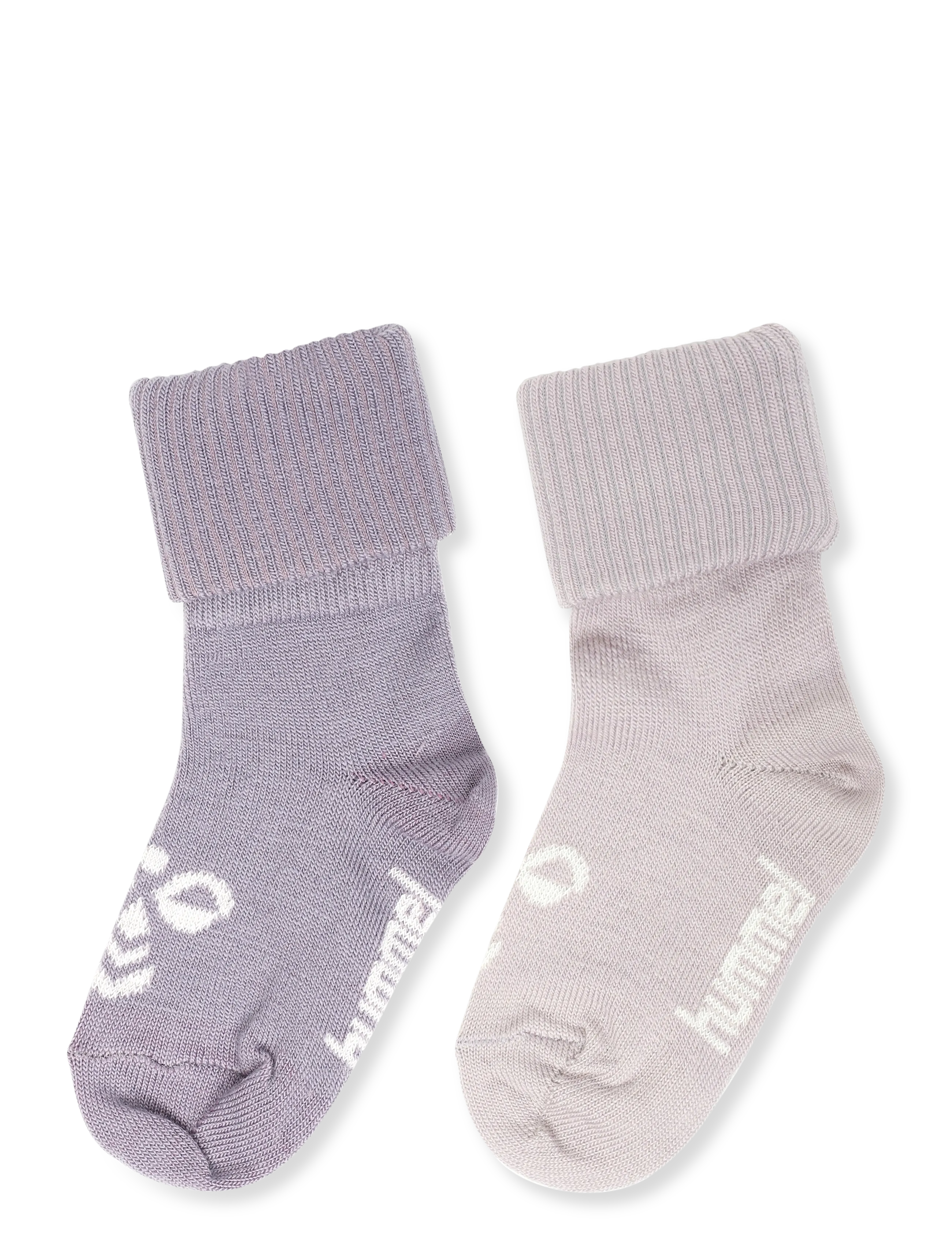 Hummel - hmlMINI WOOL 2-PACK SOCKS - baby socks - gray ridge/cloud gray - 1