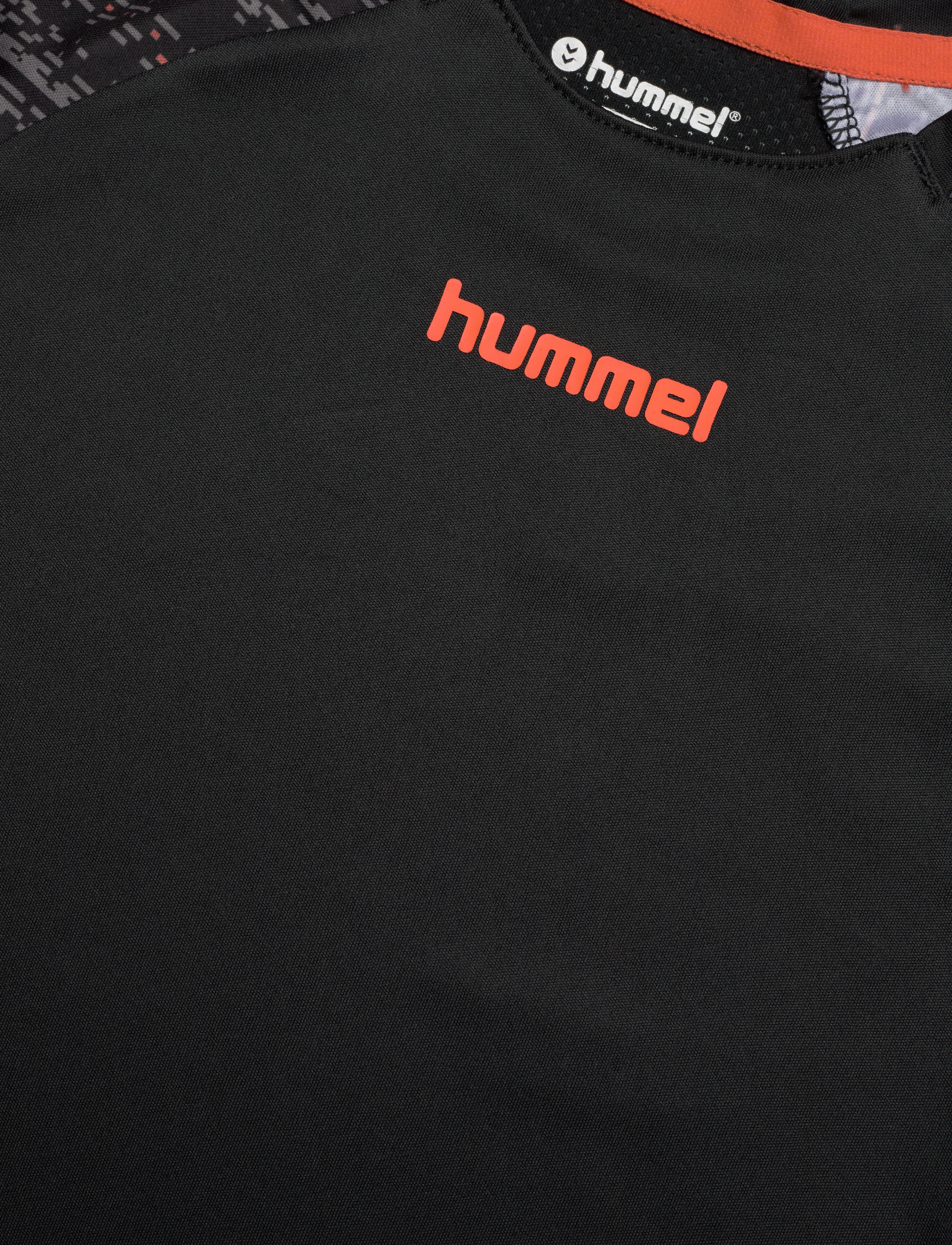 Hummel - hmlBLAZE PRO TRAINING JERSEY KIDS - sportoberteile - black/orange - 4