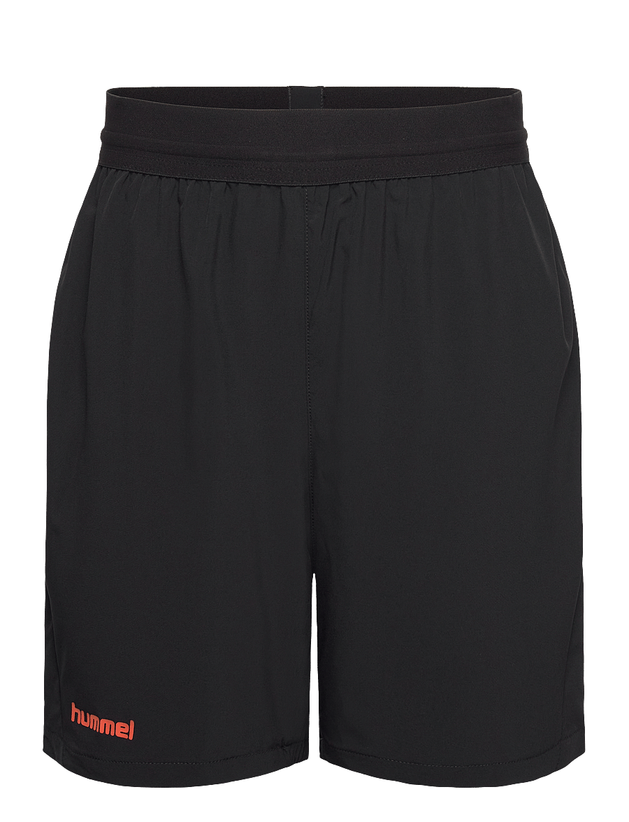 Hummel - hmlBLAZE PRO TRAINING SHORTS KIDS - sportshorts - black/orange - 0