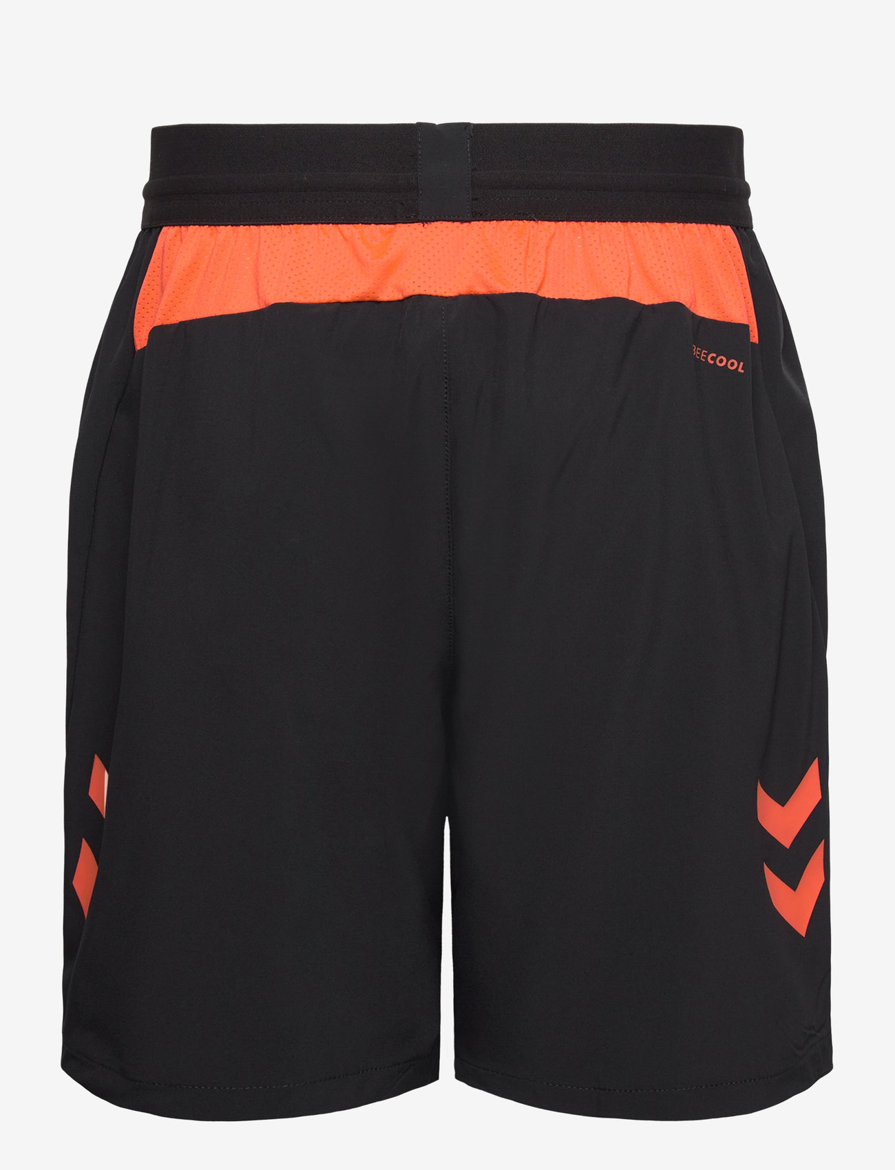 Hummel - hmlBLAZE PRO TRAINING SHORTS KIDS - training shorts - black/orange - 1