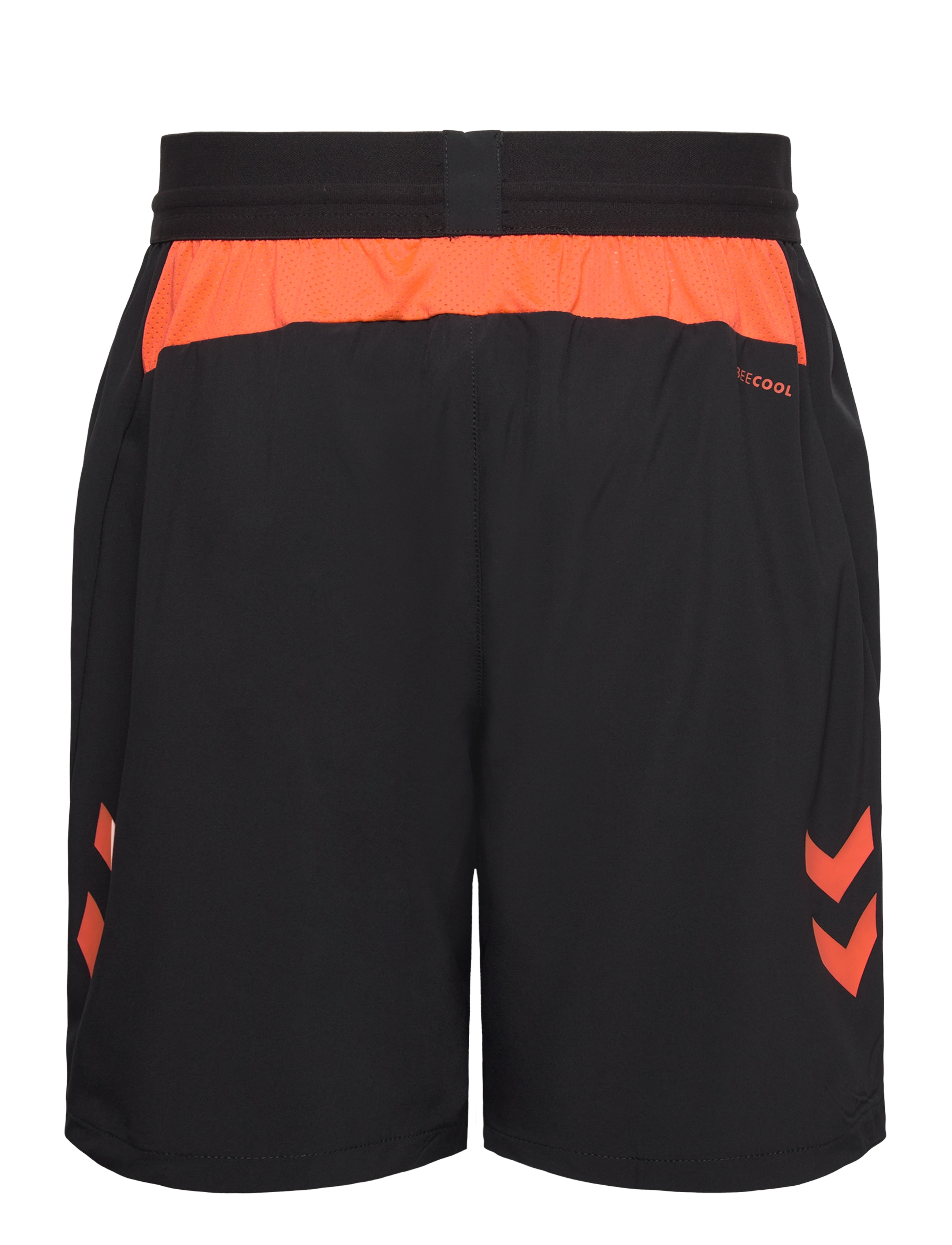 Hummel - hmlBLAZE PRO TRAINING SHORTS KIDS - kelnės - black/orange - 1