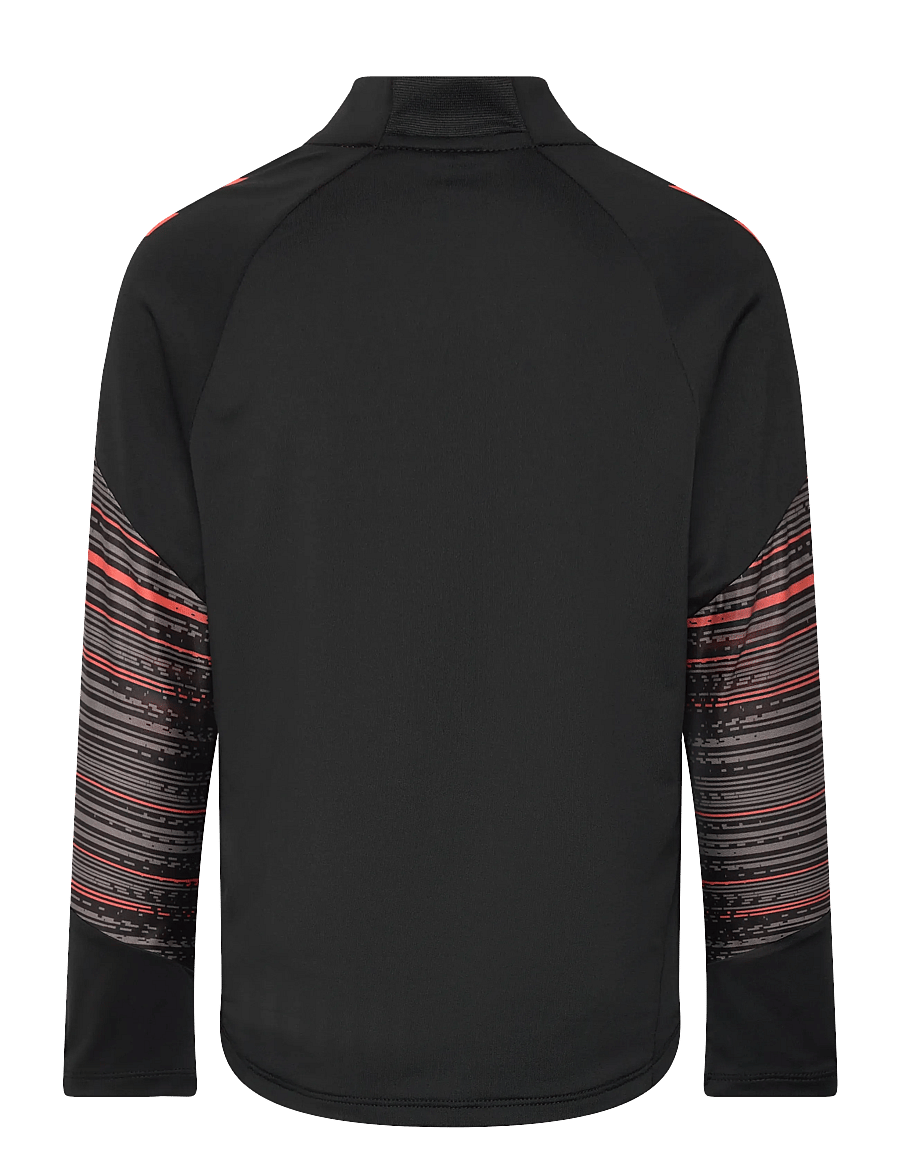 Hummel - hmlBLAZE PRO TRAINING HALF ZIP KIDS - langärmelig - black/orange - 1