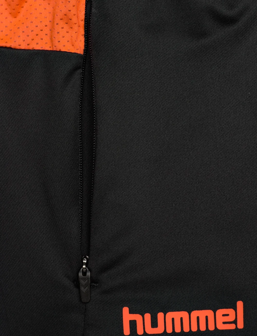 Hummel - hmlBLAZE PRO TRAINING PANTS KIDS - trainingshosen - black/orange - 2