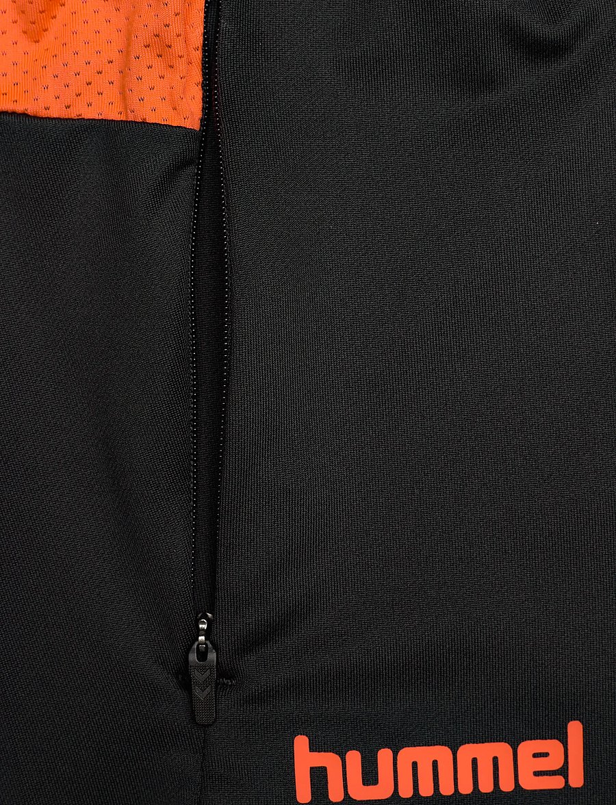 Hummel - hmlBLAZE PRO TRAINING PANTS KIDS - black/orange - 2
