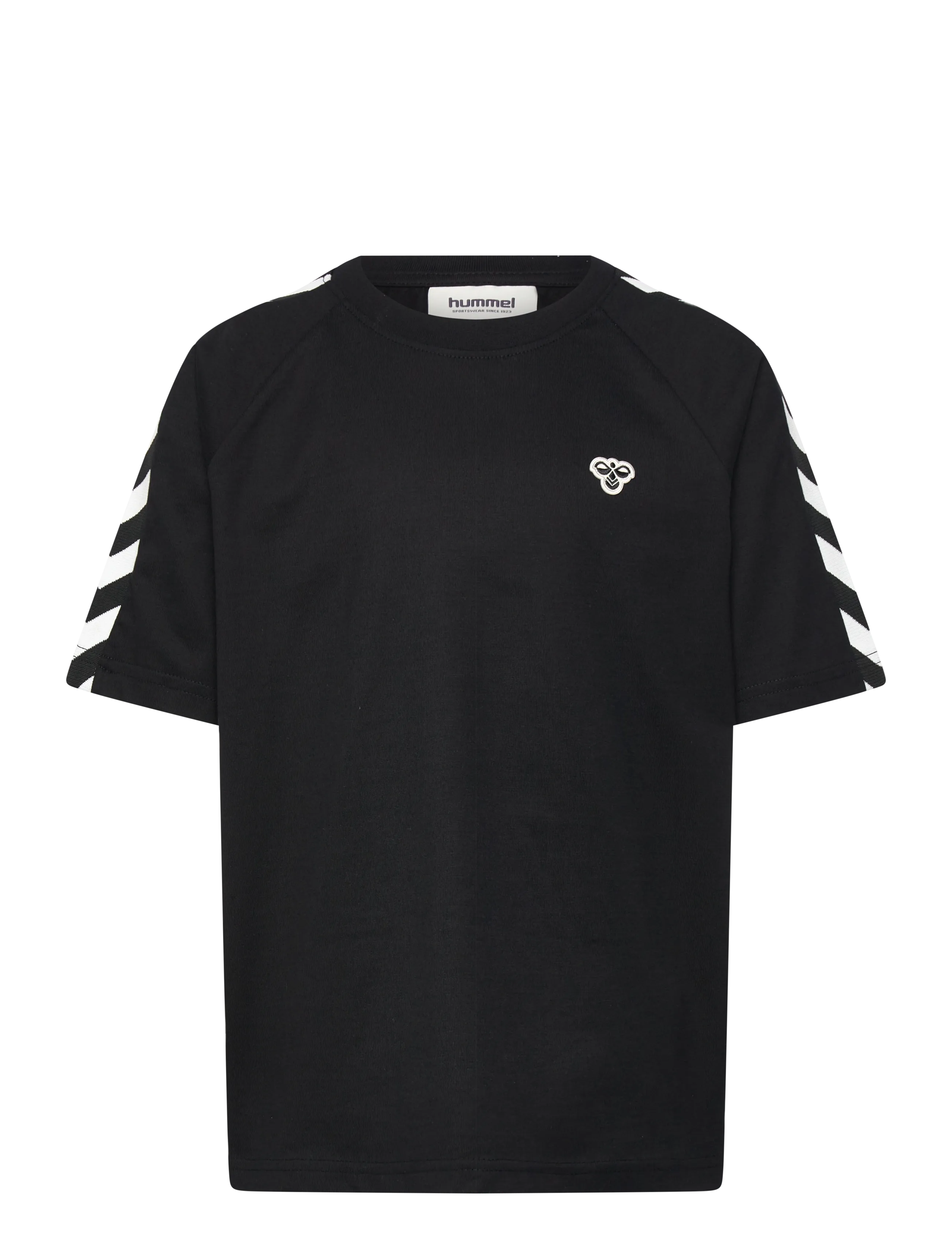 Hummel hmlJR ARCHIVE LOOSE T-SHIRT S/S - Hummel - BLACK / black