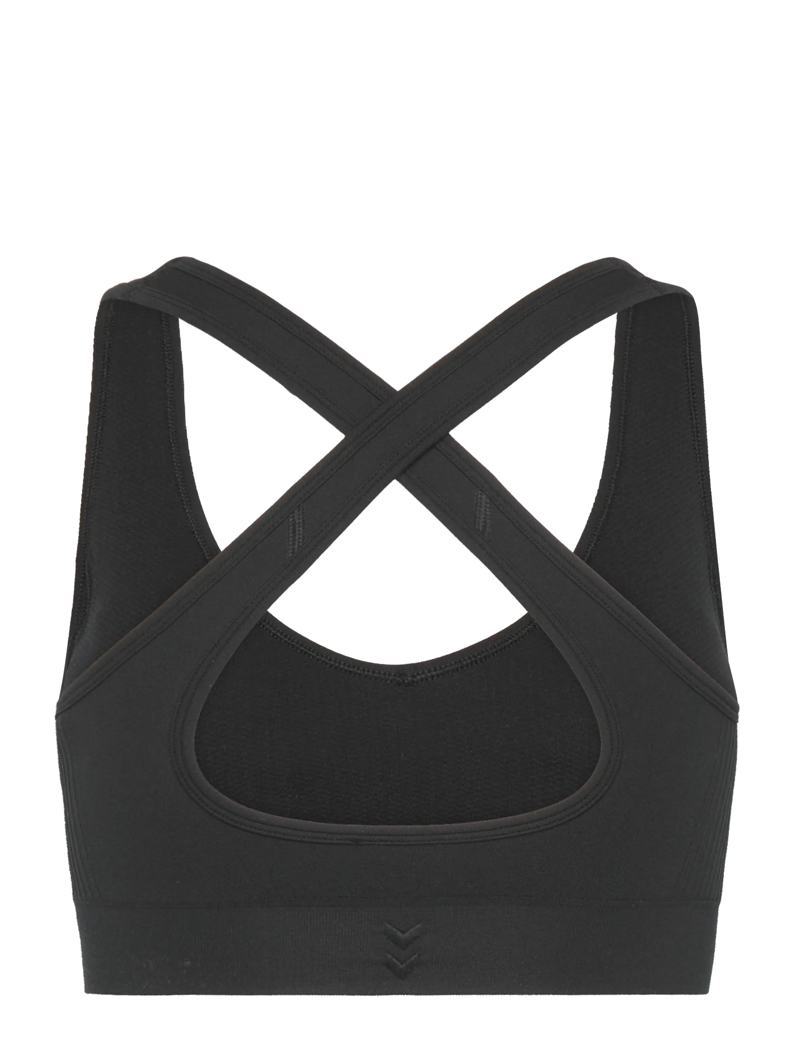 Hummel - hmlHIIT SEAMLESS V SHAPE PADDED BRA - sport - black - 1