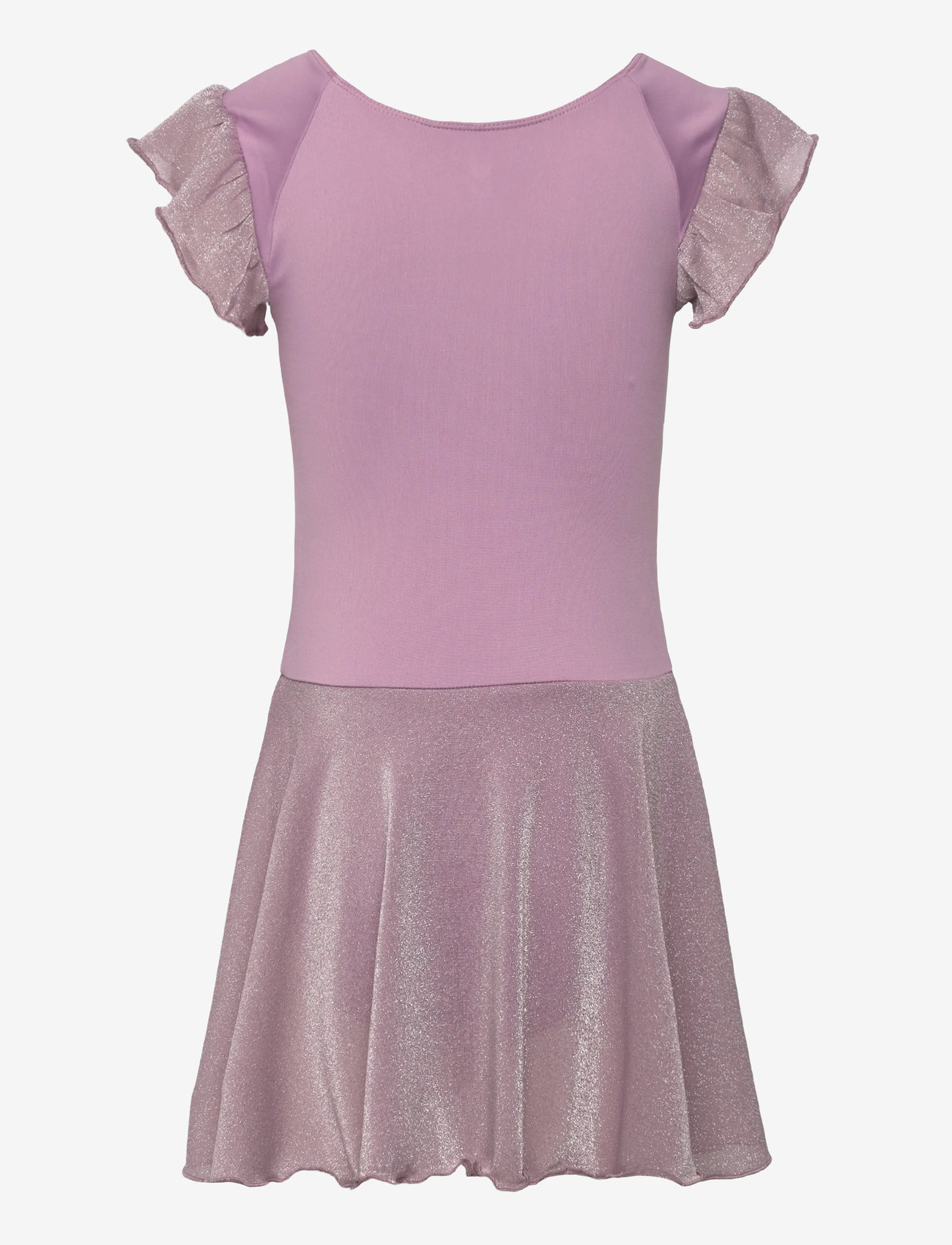 Hummel - hmlJR MIX GLITTER DRESS - kortærmede hverdagskjoler - lavender mist - 1