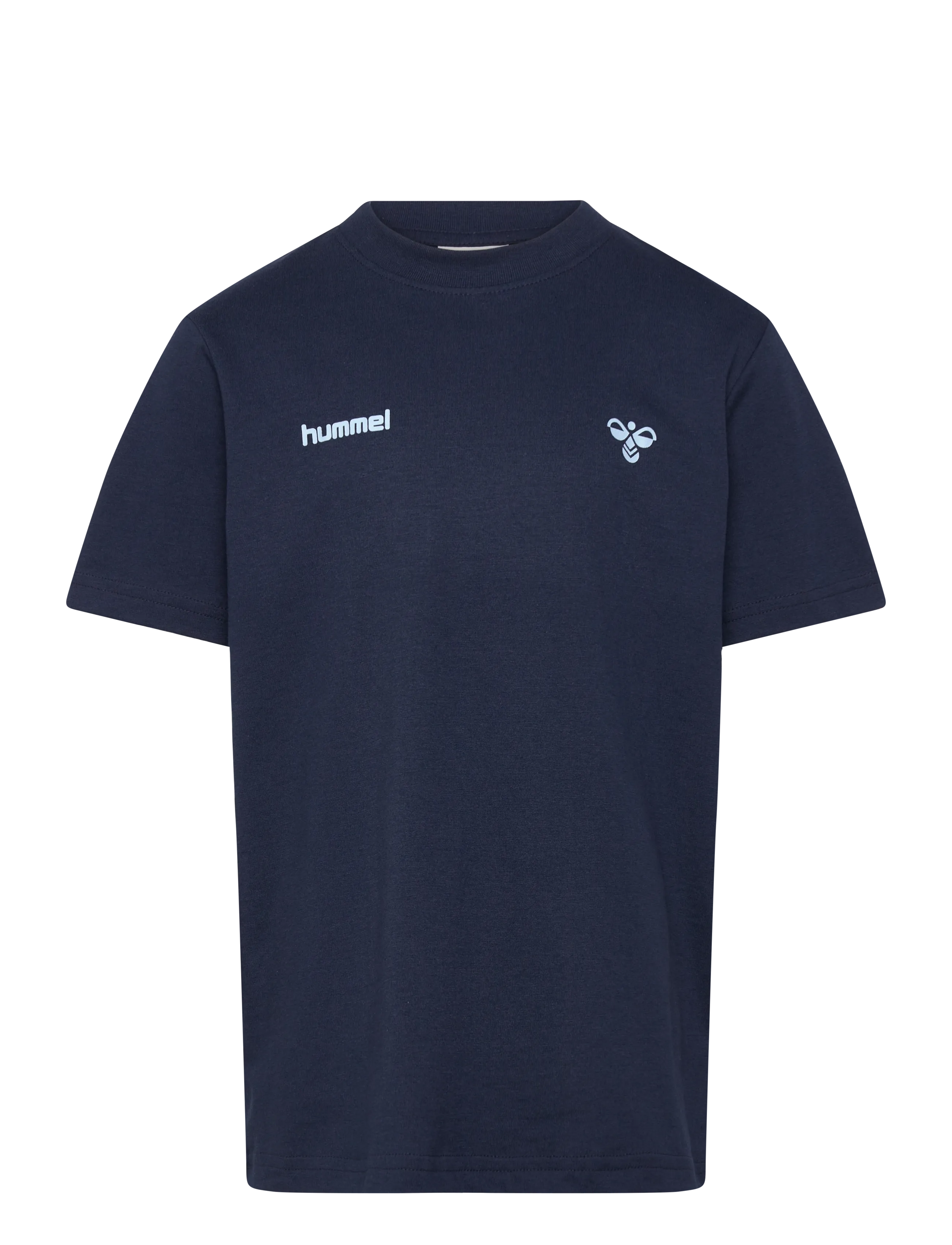Hummel Hmljr Graphic T-Shirt S/S, 110/116, T-shirts, Marineblau - Short-sleeved, Kinder