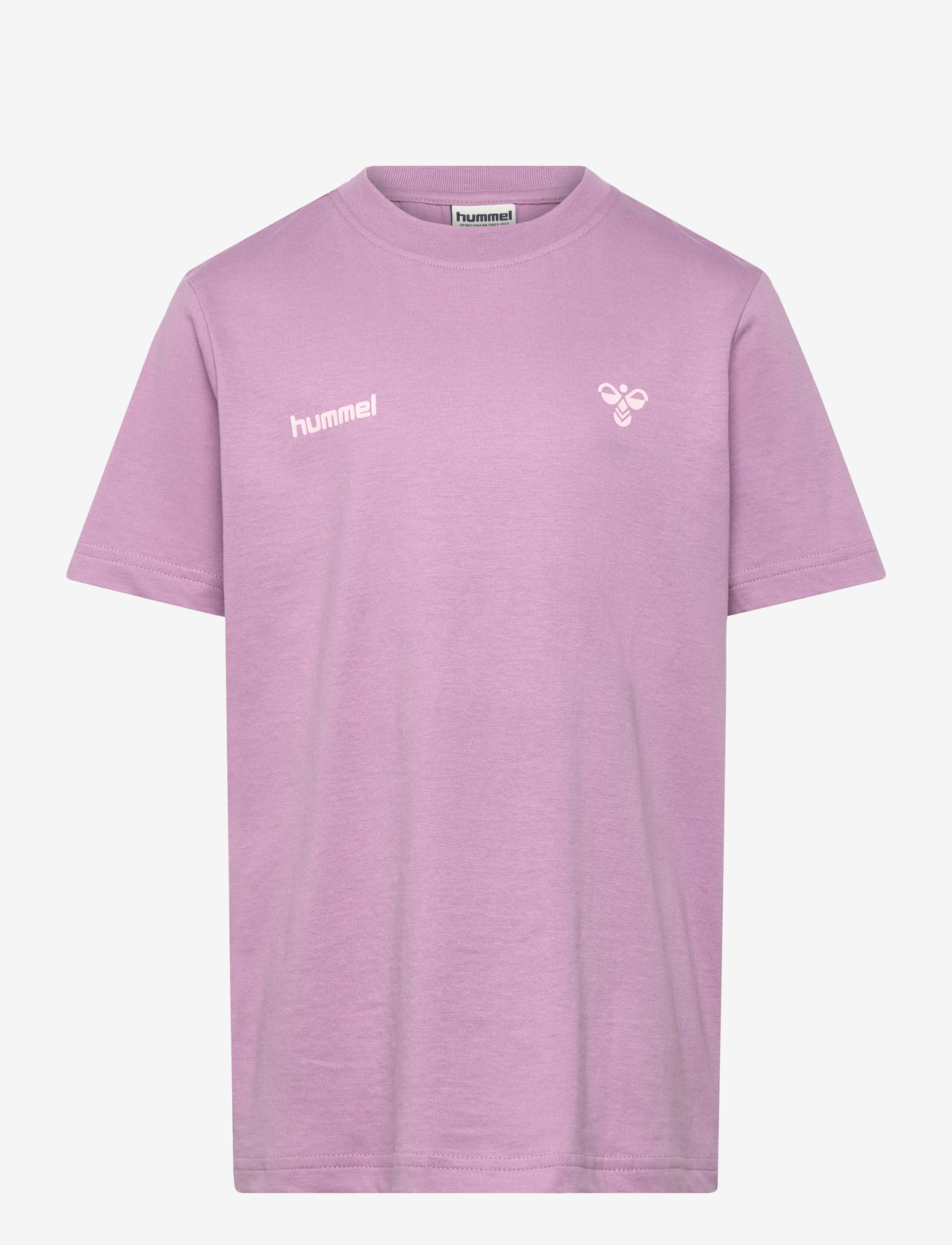 Hummel - hmlJR GRAPHIC T-SHIRT S/S - sportstoppe - lavender mist - 0