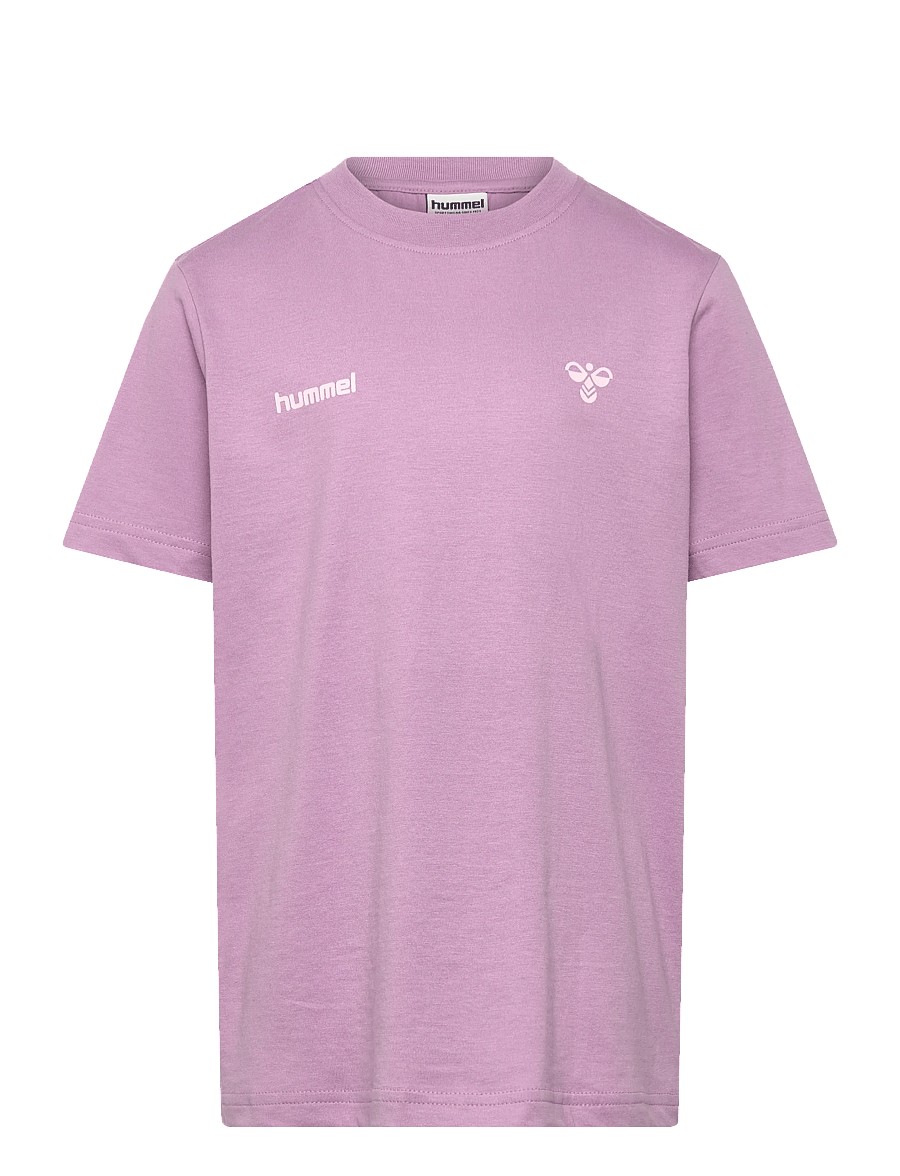 Hummel - hmlJR GRAPHIC T-SHIRT S/S - sporttoppar - lavender mist - 0