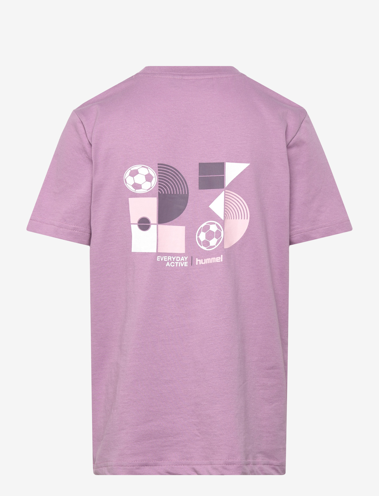 Hummel - hmlJR GRAPHIC T-SHIRT S/S - sportstoppe - lavender mist - 1