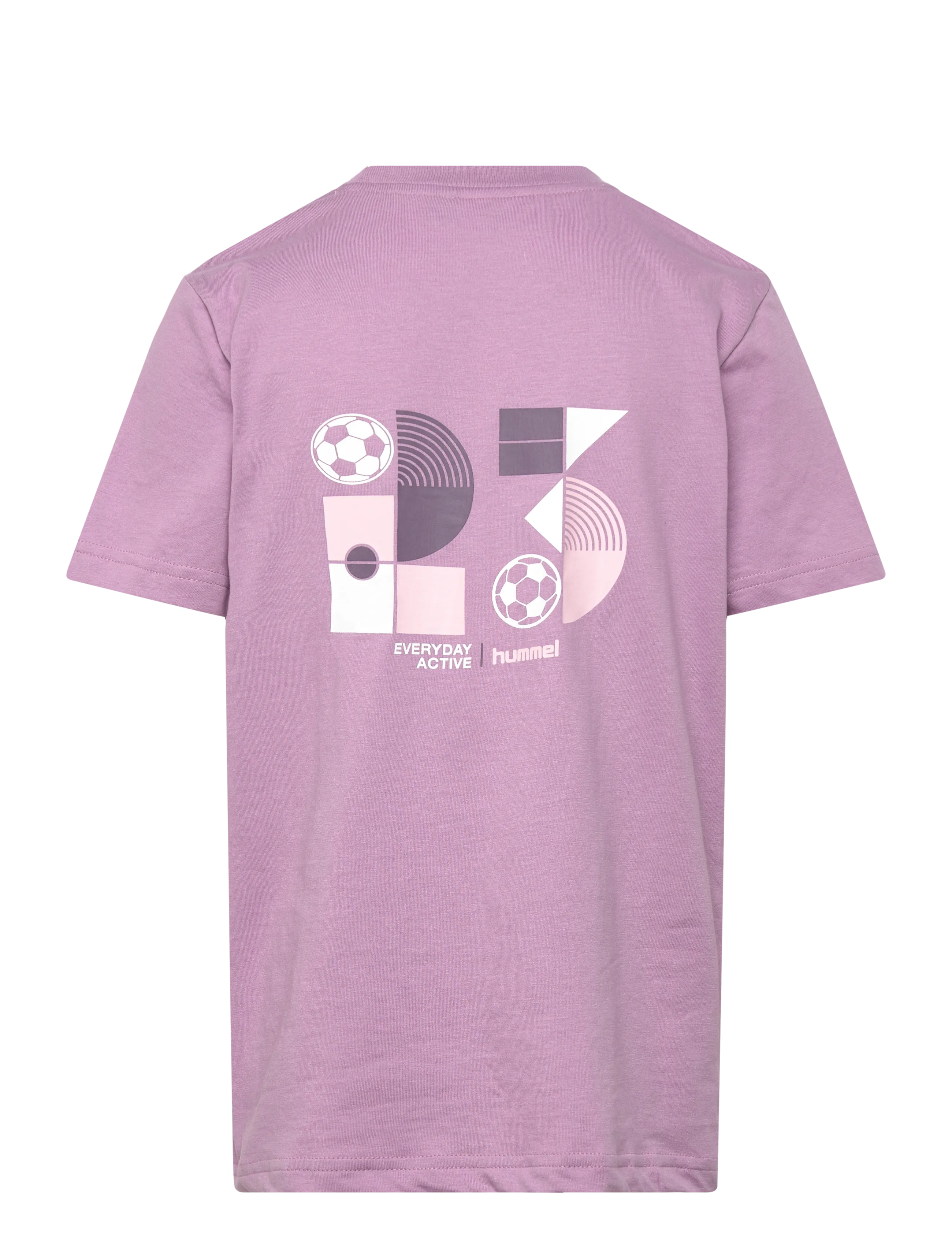 Hummel - hmlJR GRAPHIC T-SHIRT S/S - sportoberteile - lavender mist - 1