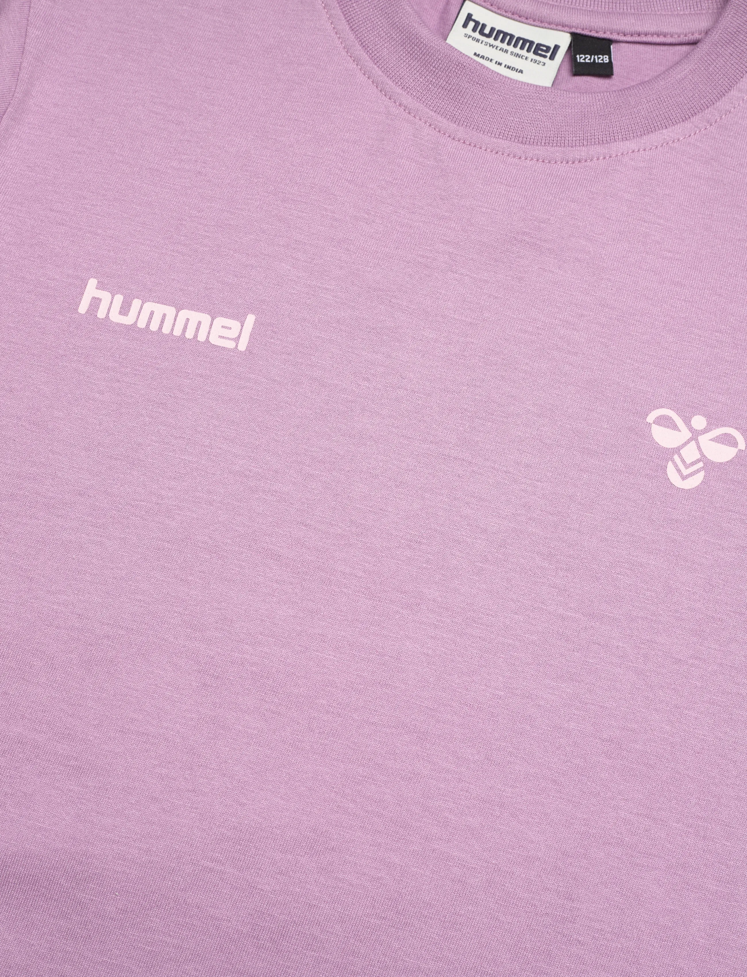 Hummel - hmlJR GRAPHIC T-SHIRT S/S - sportoberteile - lavender mist - 2