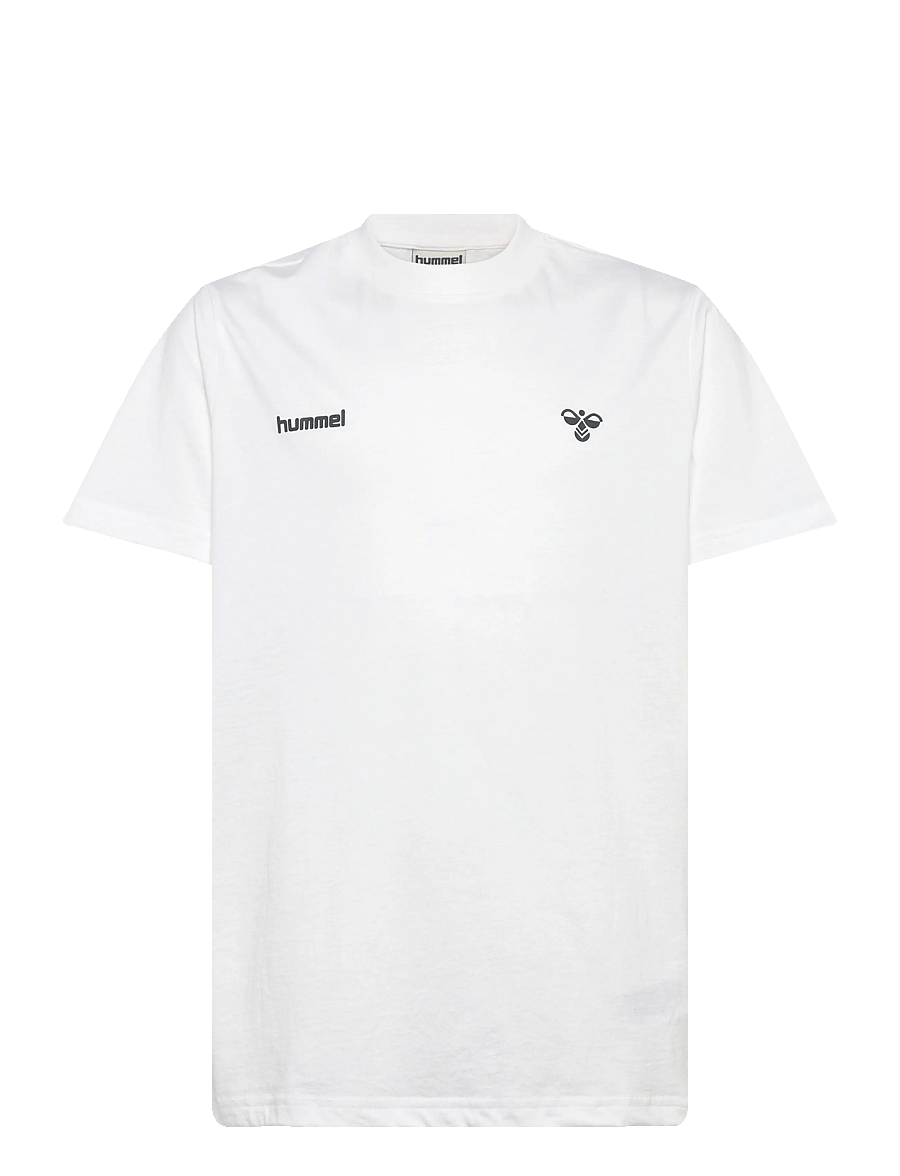 Hummel - hmlJR GRAPHIC T-SHIRT S/S - sportoberteile - white - 0