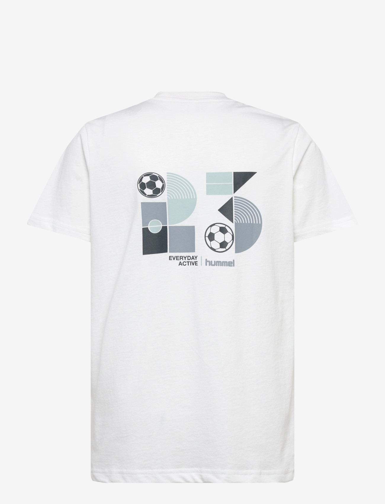 Hummel - hmlJR GRAPHIC T-SHIRT S/S - sportstoppe - white - 1
