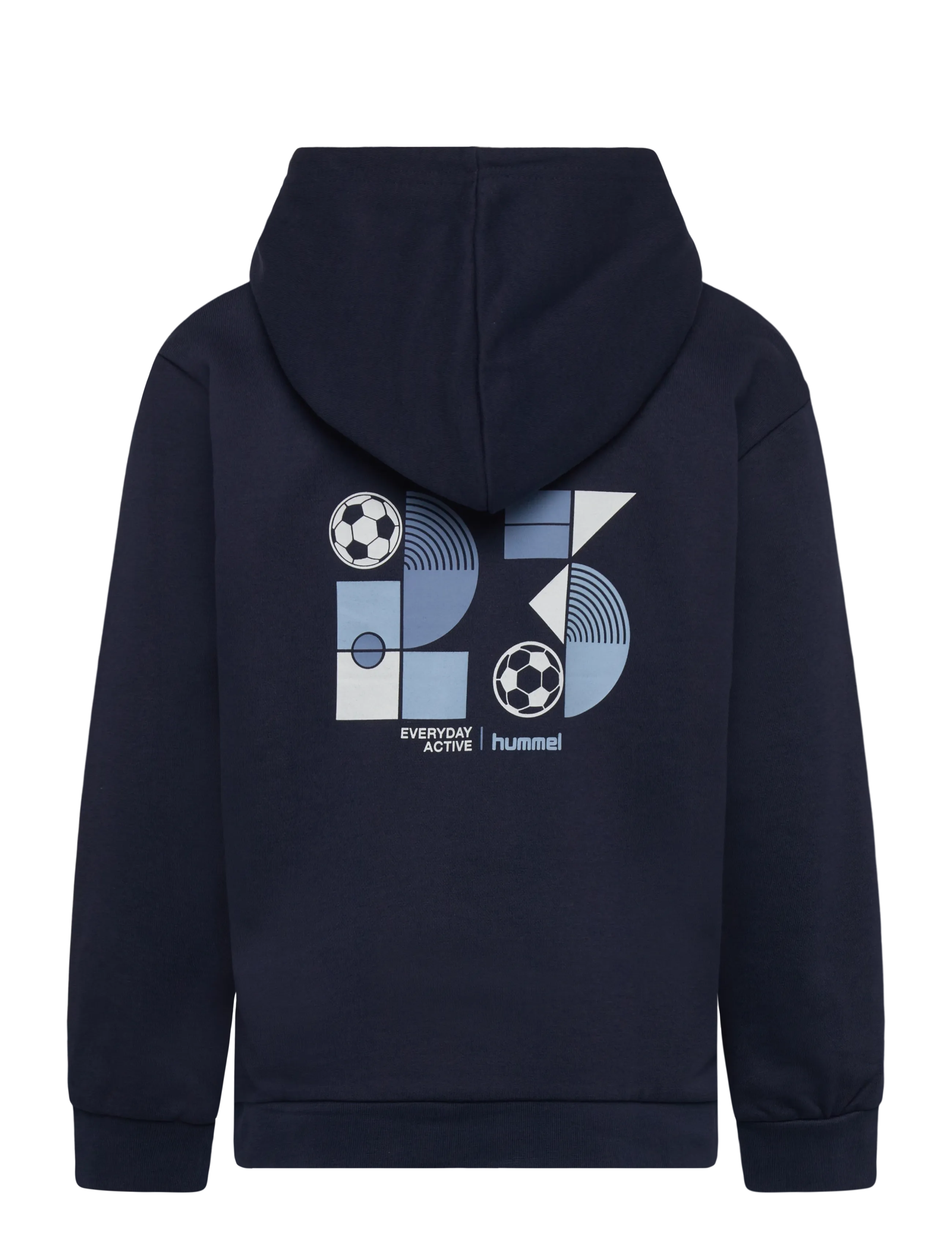 Hummel - hmlJR GRAPHIC HOODIE - džemperiai su gobtuvu - dress blues - 1