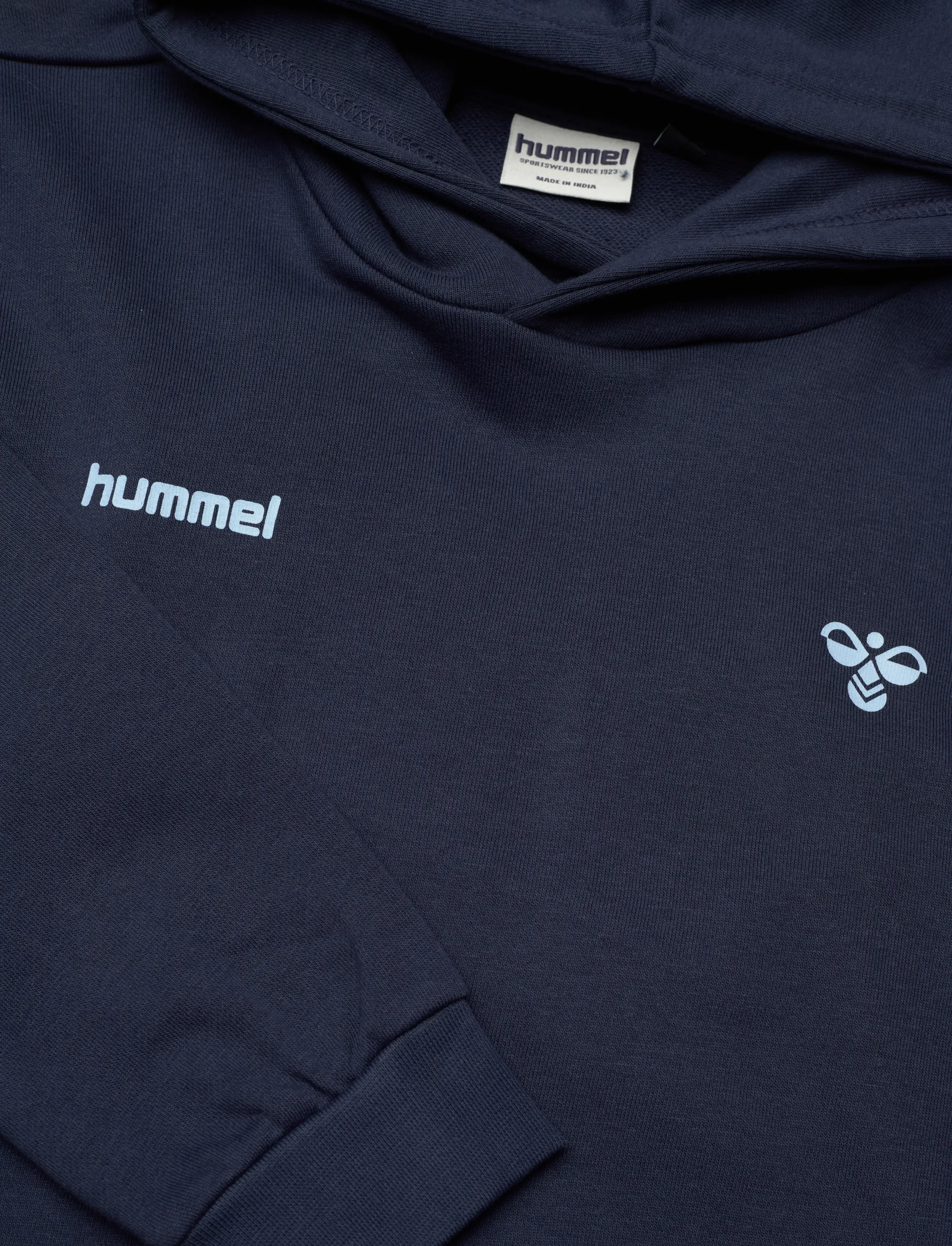 Hummel - hmlJR GRAPHIC HOODIE - džemperiai su gobtuvu - dress blues - 2