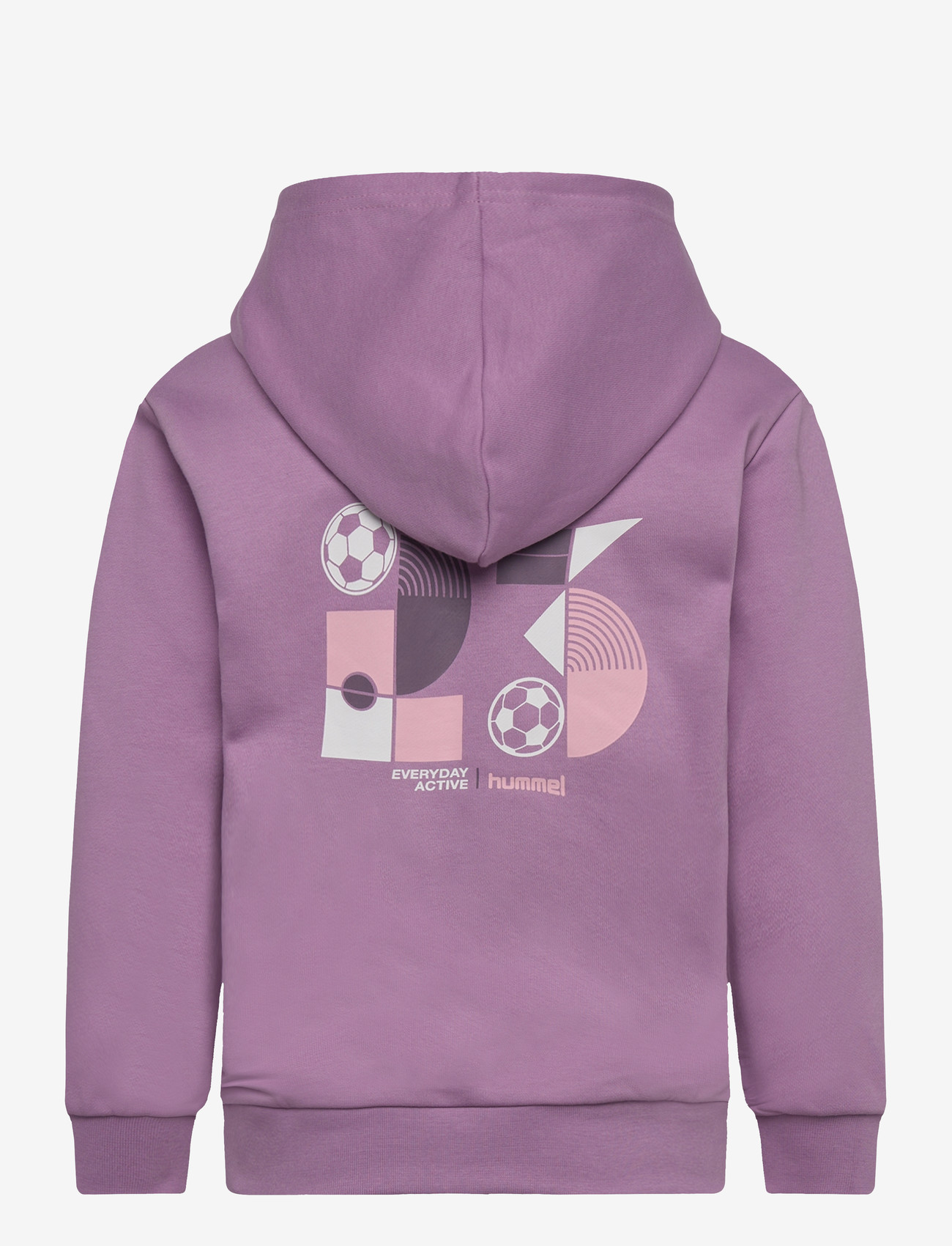 Hummel - hmlJR GRAPHIC HOODIE - hættetrøjer - lavender mist - 1