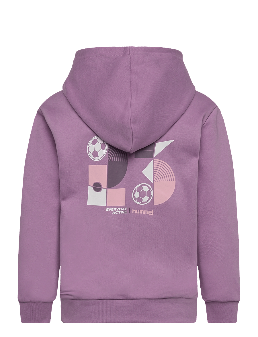 Hummel - hmlJR GRAPHIC HOODIE - kapuutsiga dressipluusid - lavender mist - 1