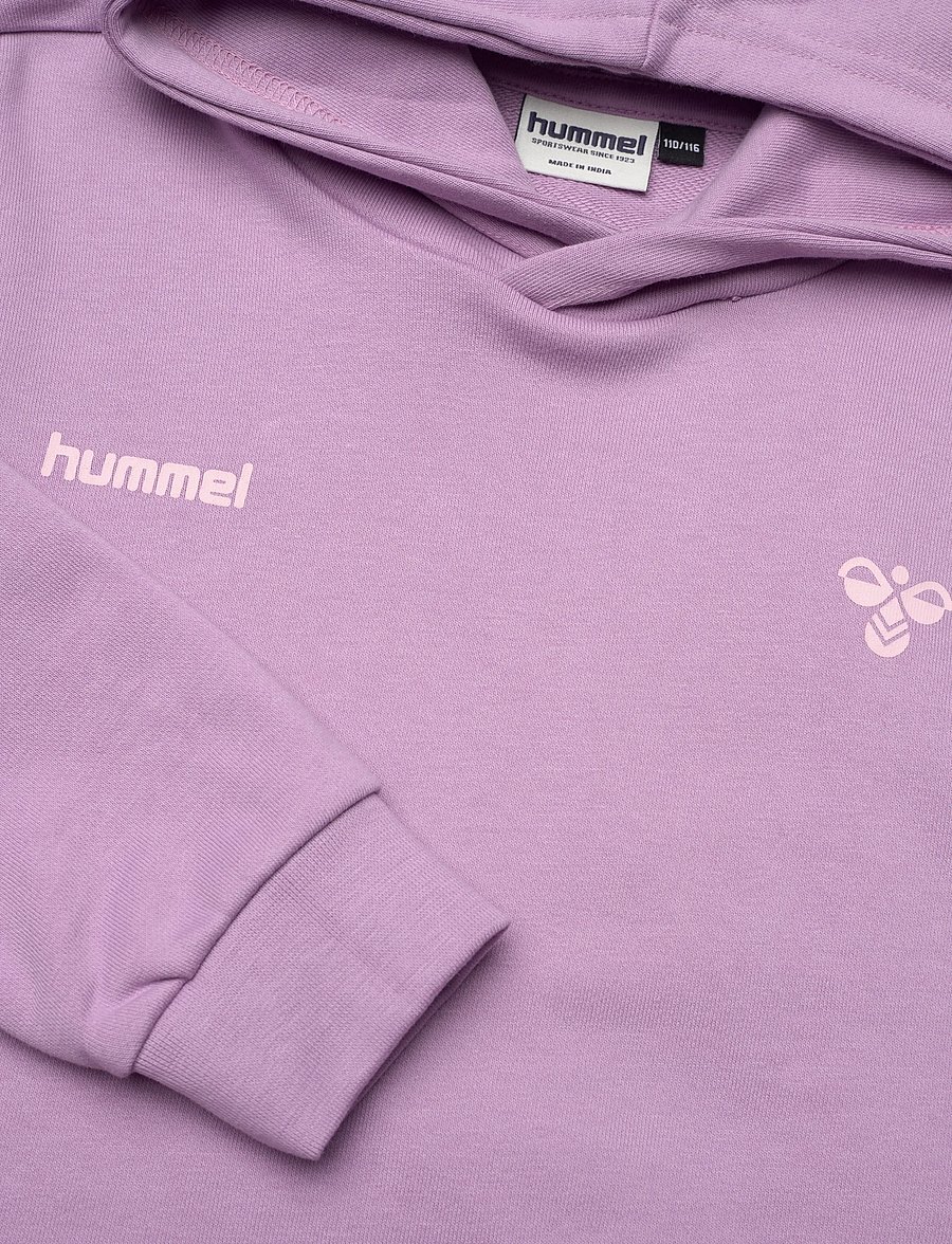 Hummel - hmlJR GRAPHIC HOODIE - kapuutsiga dressipluusid - lavender mist - 2