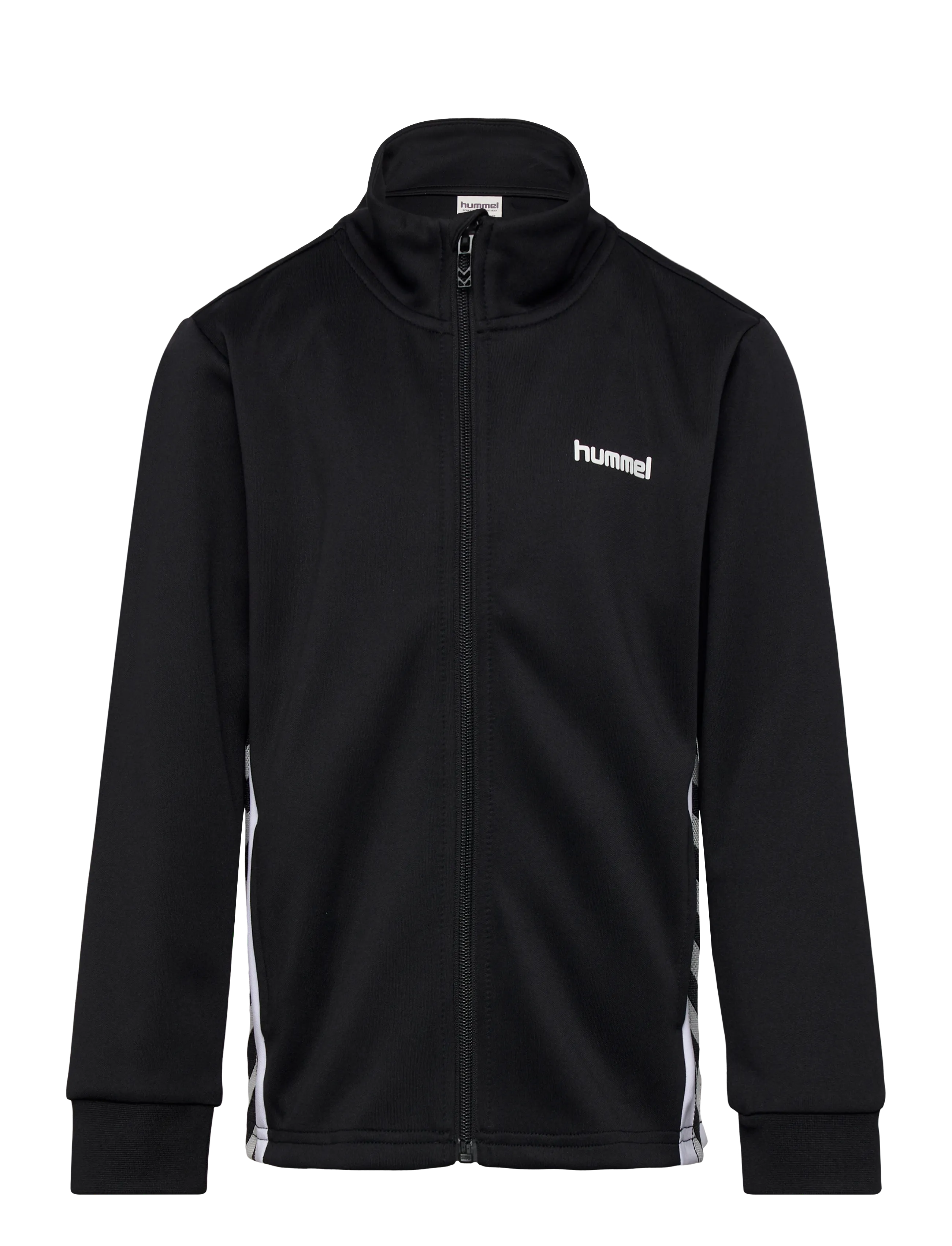 HUMMEL Hmljr Chevron Zip Jacke Schwarz - 122/128 - Kinder