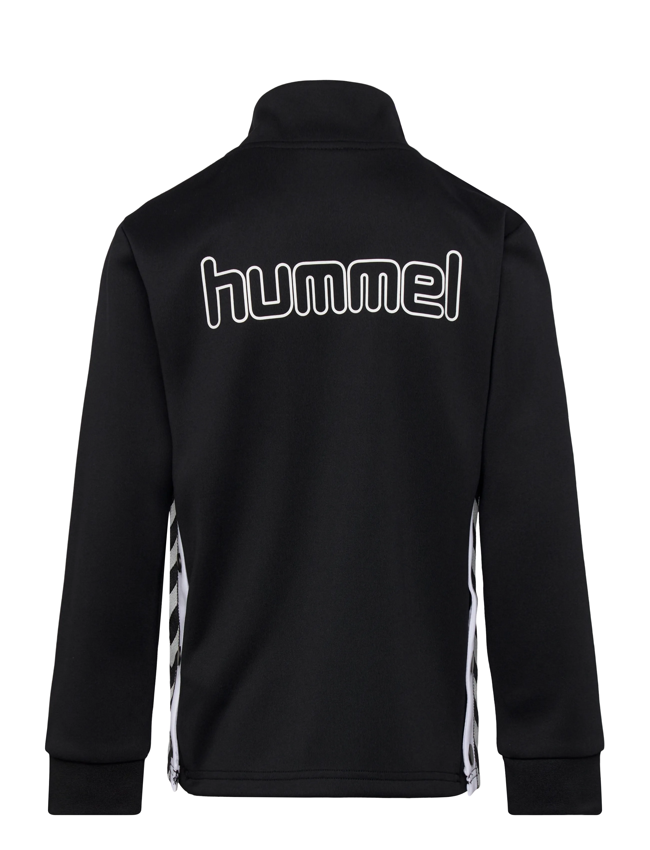Hummel - hmlJR CHEVRON ZIP JACKET - suvised sooduspakkumised - black - 1