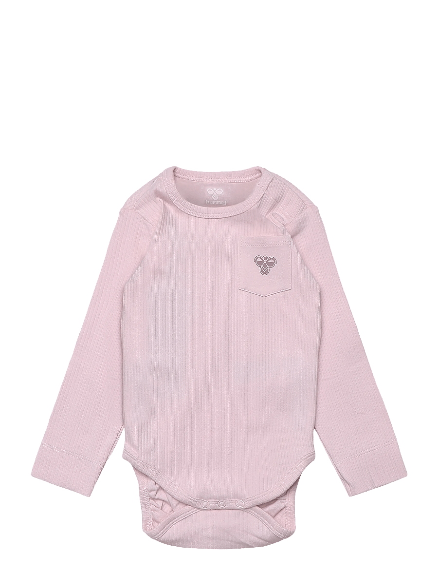 Hummel - hmlMINI POCKET BODY L/S BTS - pikkade varrukatega bodid - pale lilac - 0