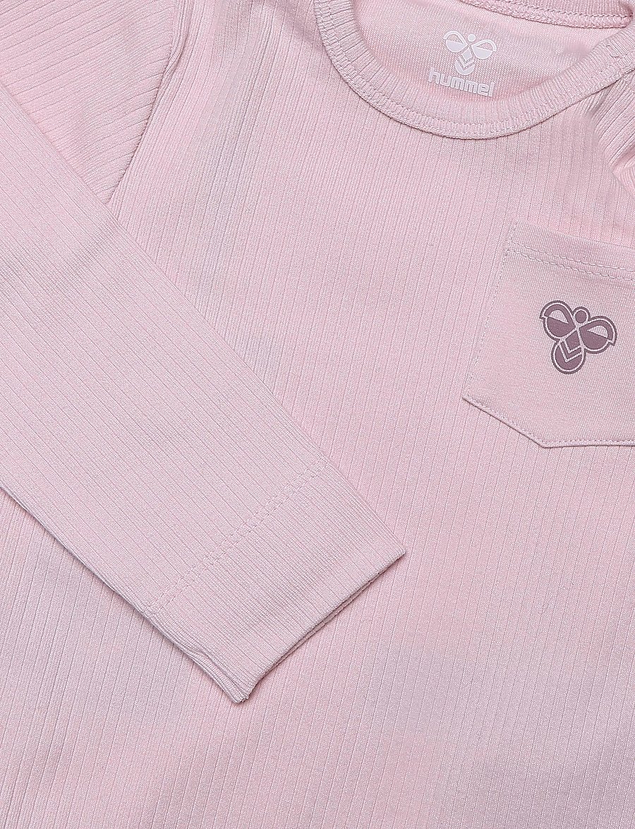 Hummel - hmlMINI POCKET BODY L/S BTS - pikkade varrukatega bodid - pale lilac - 2