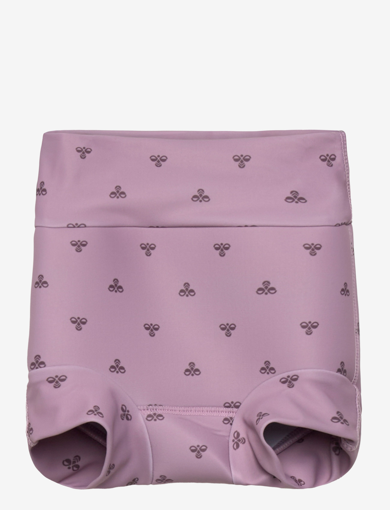 Hummel - hmlMINI NEOPRENE AOP SWIM SHORTS - badebukser - mauve shadow - 0
