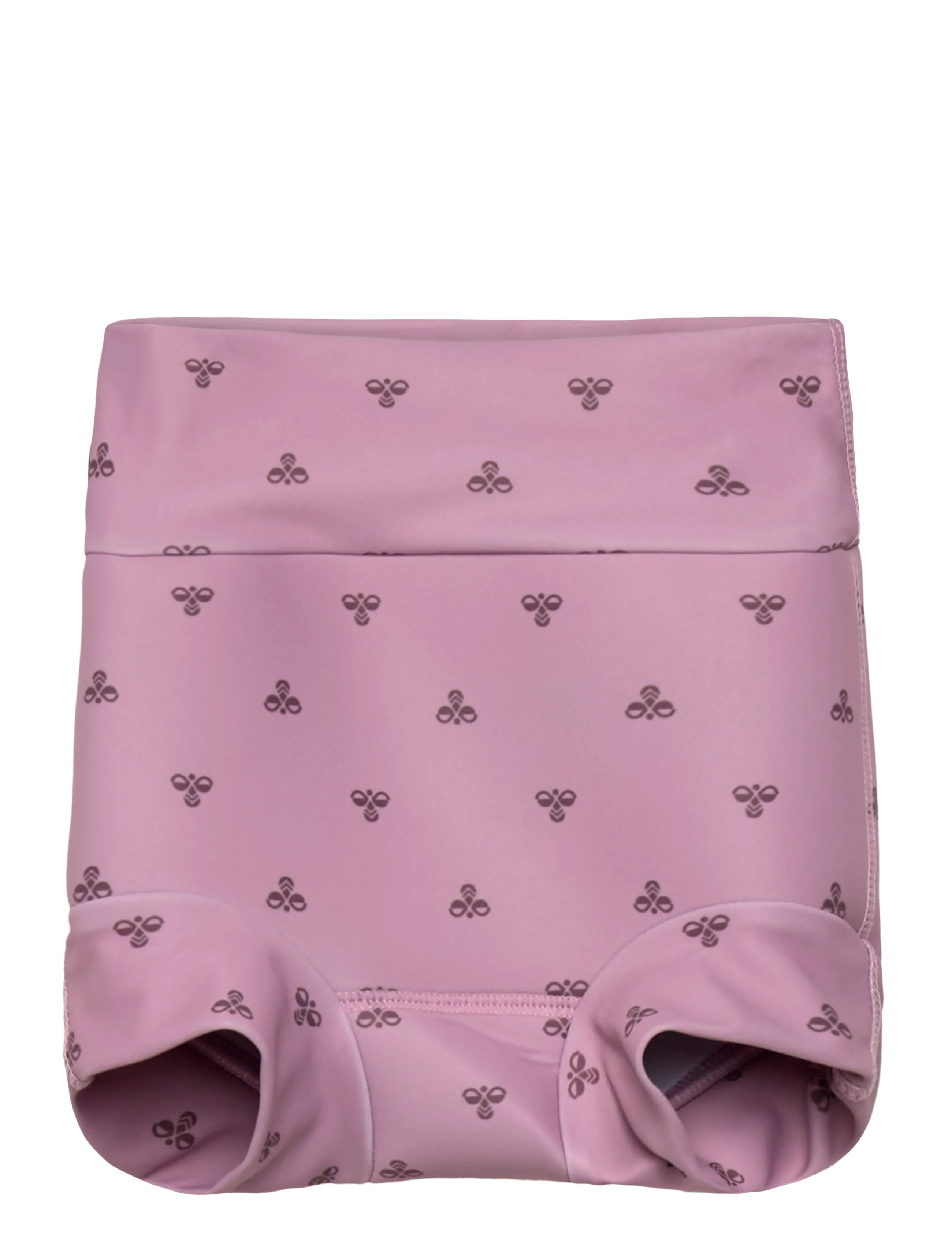 Hummel hmlMINI NEOPRENE AOP SWIM SHORTS - Kleidung - MAUVE SHADOW / pink/rose