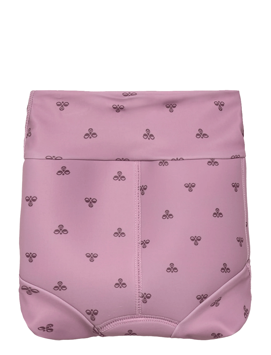 Hummel - hmlMINI NEOPRENE AOP SWIM SHORTS - badbyxor - mauve shadow - 1