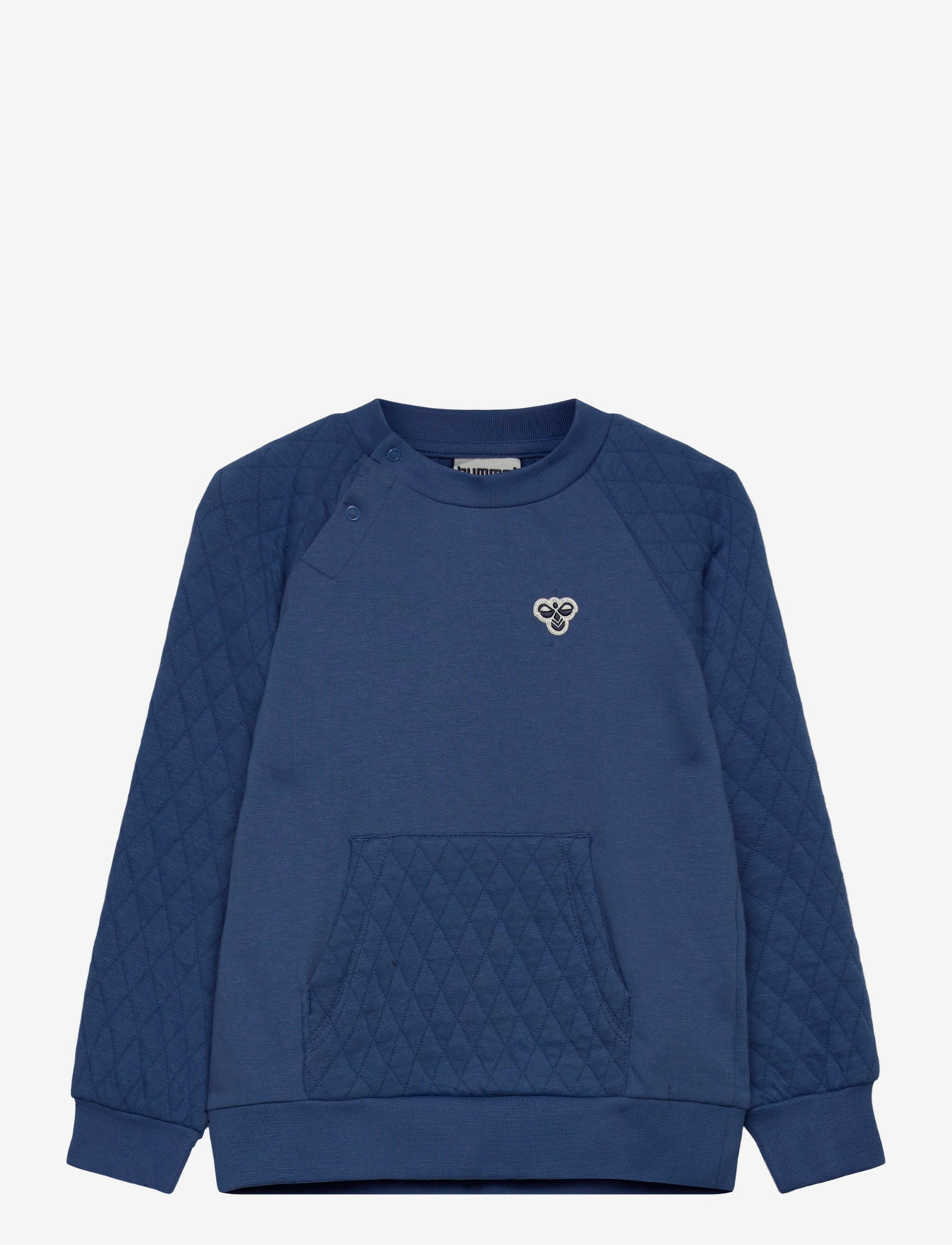 Hummel - hmlMINI LOOSE QUILT POC SWEATSHIRT - sweatshirts - dutch blue - 0