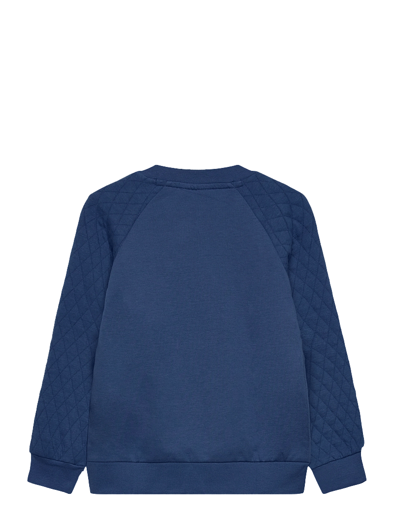 Hummel - hmlMINI LOOSE QUILT POC SWEATSHIRT - sweatshirts - dutch blue - 1