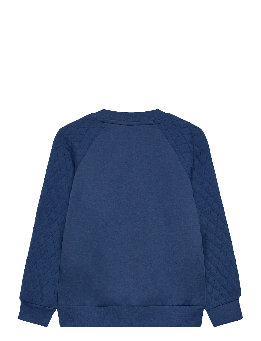 Hummel - hmlMINI LOOSE QUILT POC SWEATSHIRT - sweatshirts - dutch blue - 1