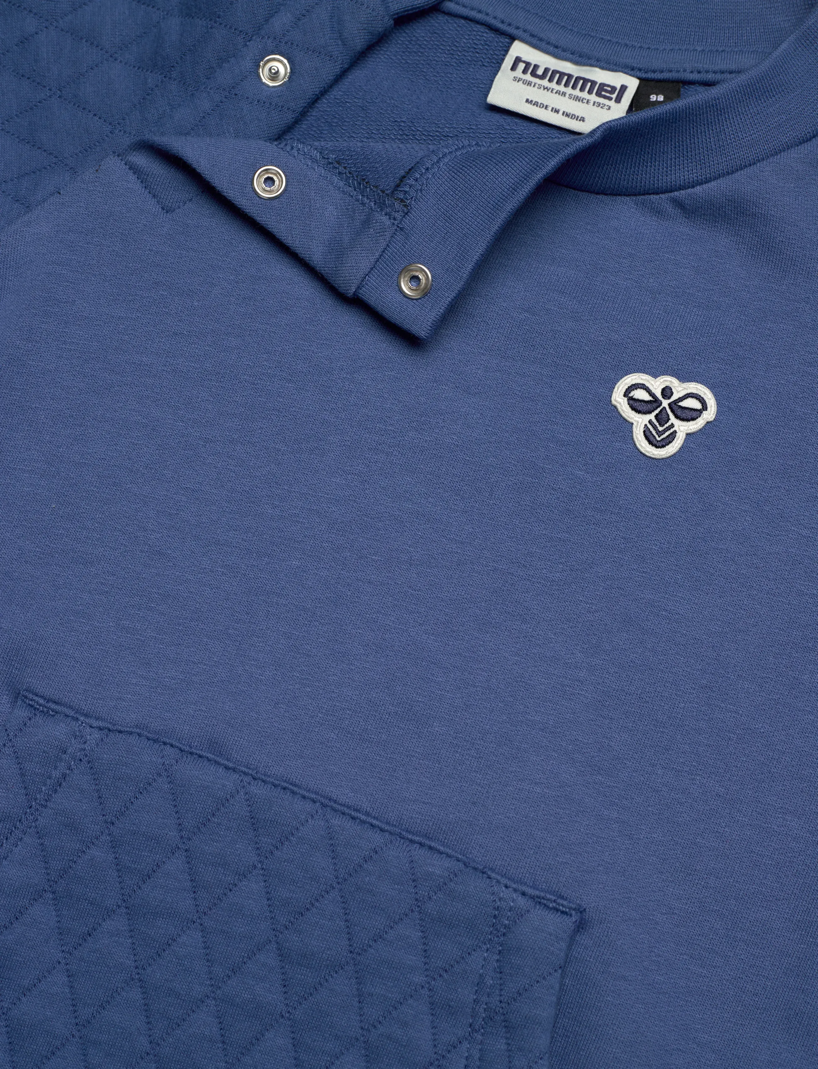 Hummel - hmlMINI LOOSE QUILT POC SWEATSHIRT - sweatshirts - dutch blue - 2