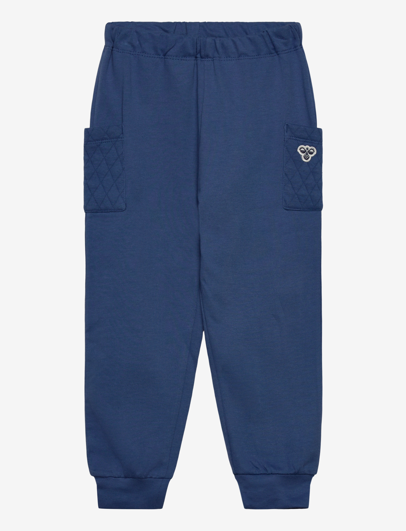 Hummel - hmlMINI LOOSE QUILT POCKET PANTS - sweatpants - dutch blue - 0