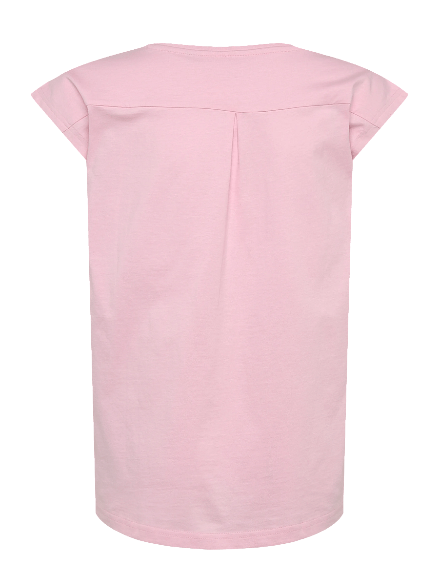 Hummel - hmlJR REG T-SHIRT S/L BIG BEE - sporditopid - roseate spoonbill - 1