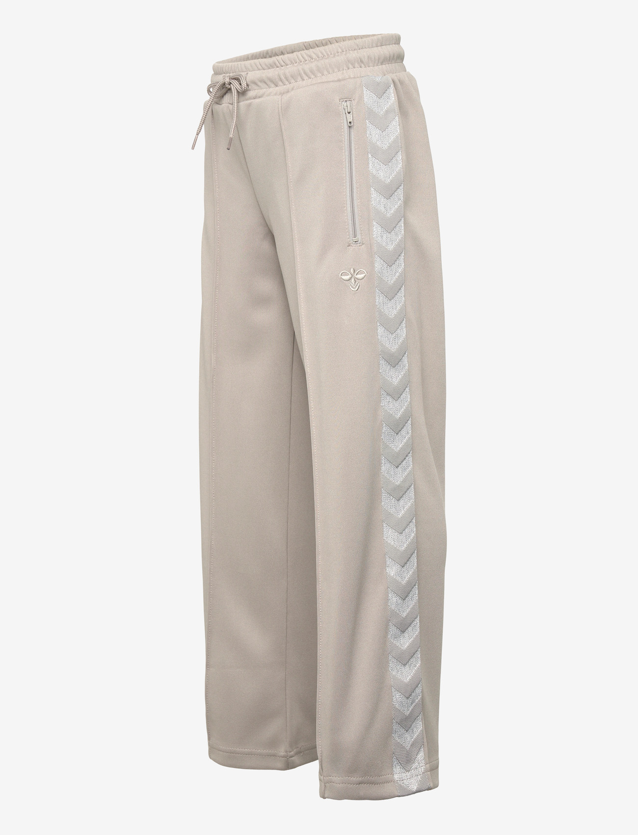 Hummel - hmlJR WIDE LEG POLY TAPE PANTS - sweatpants - rock ridge - 2