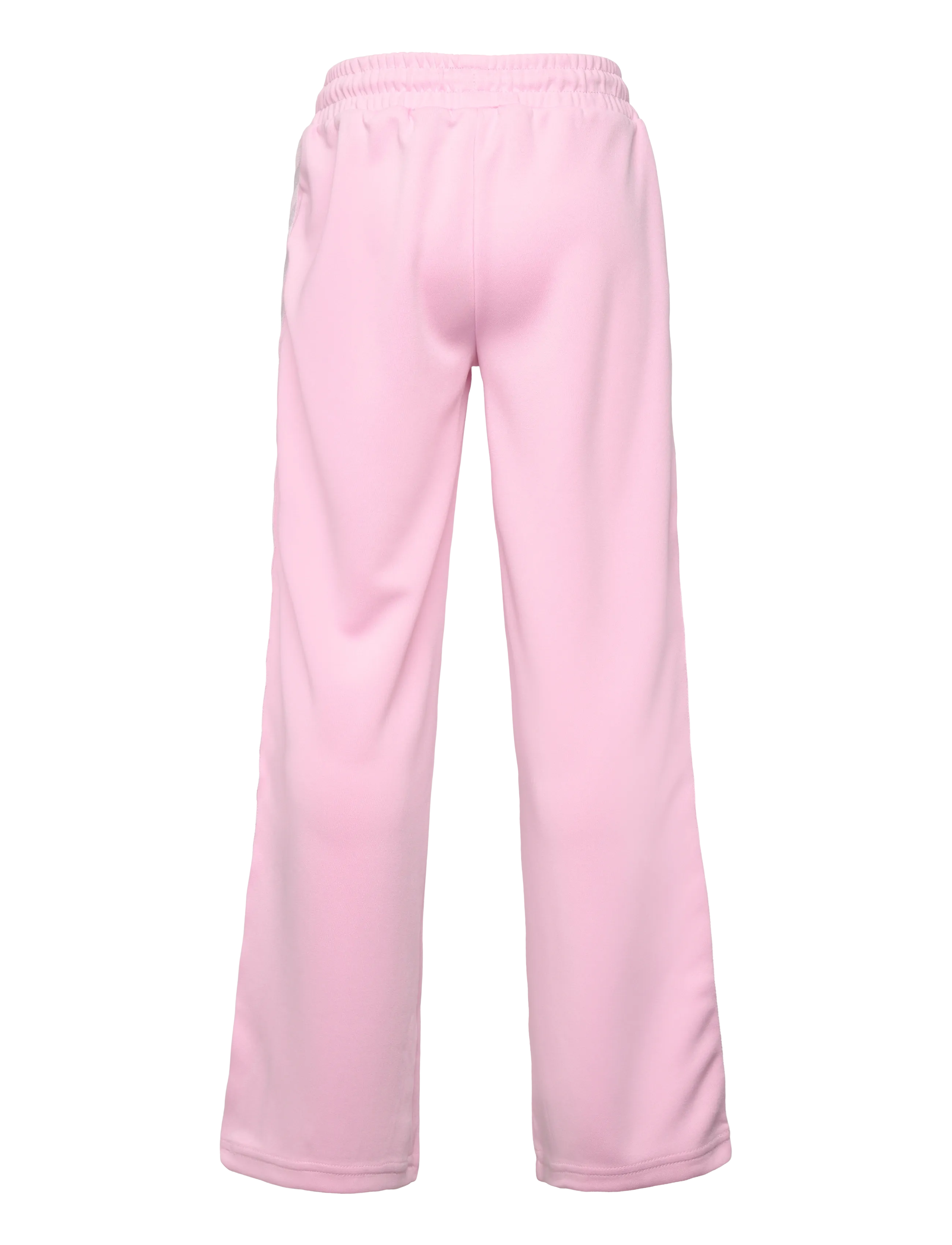 Hummel - hmlJR WIDE LEG POLY TAPE PANTS - sweatpants - roseate spoonbill - 1