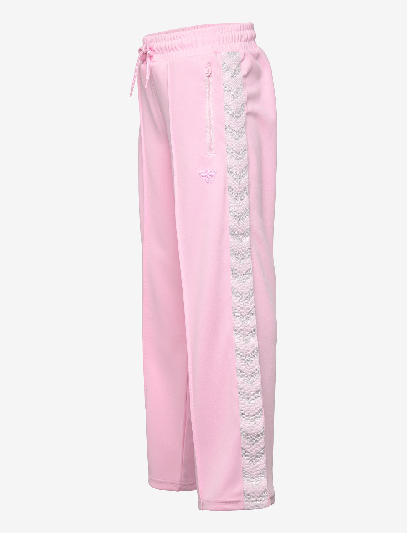 Hummel - hmlJR WIDE LEG POLY TAPE PANTS - sweatpants - roseate spoonbill - 2