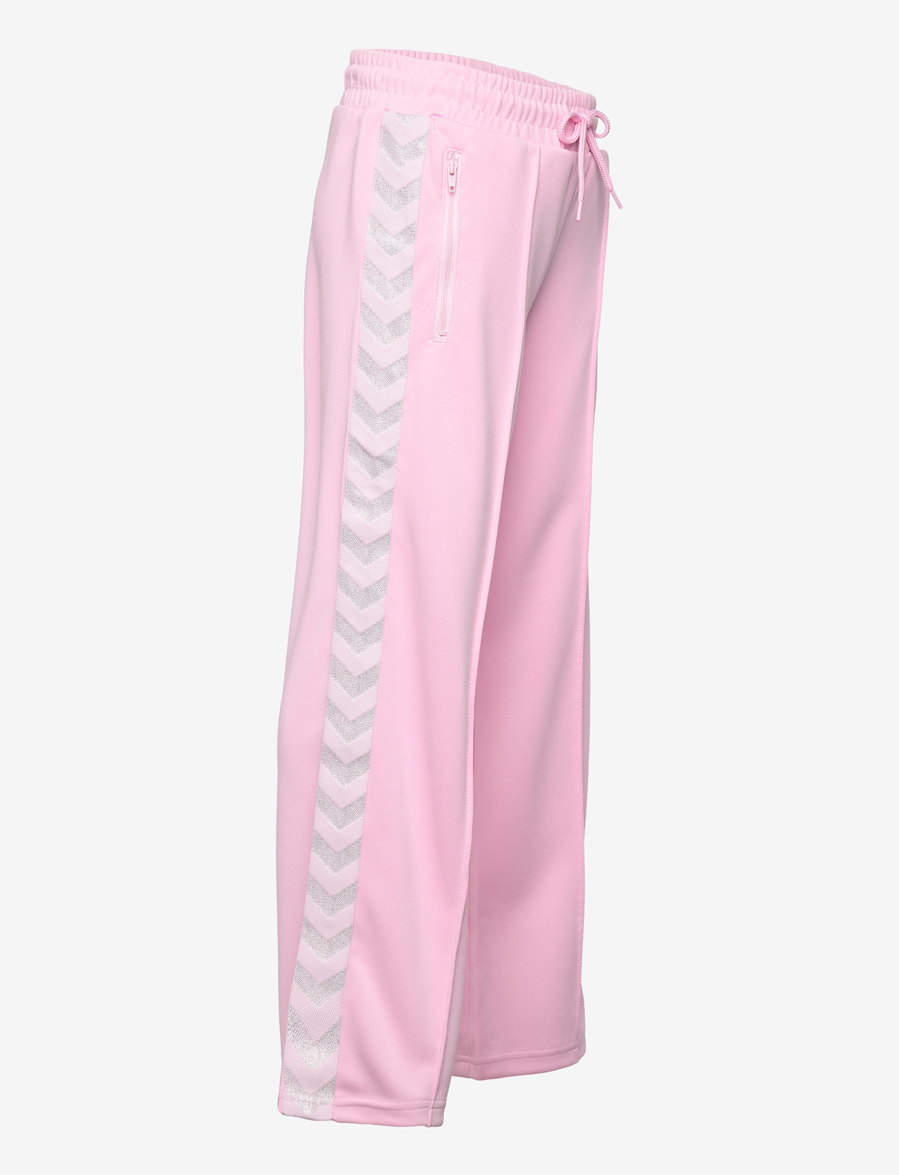 Hummel - hmlJR WIDE LEG POLY TAPE PANTS - sweatpants - roseate spoonbill - 3