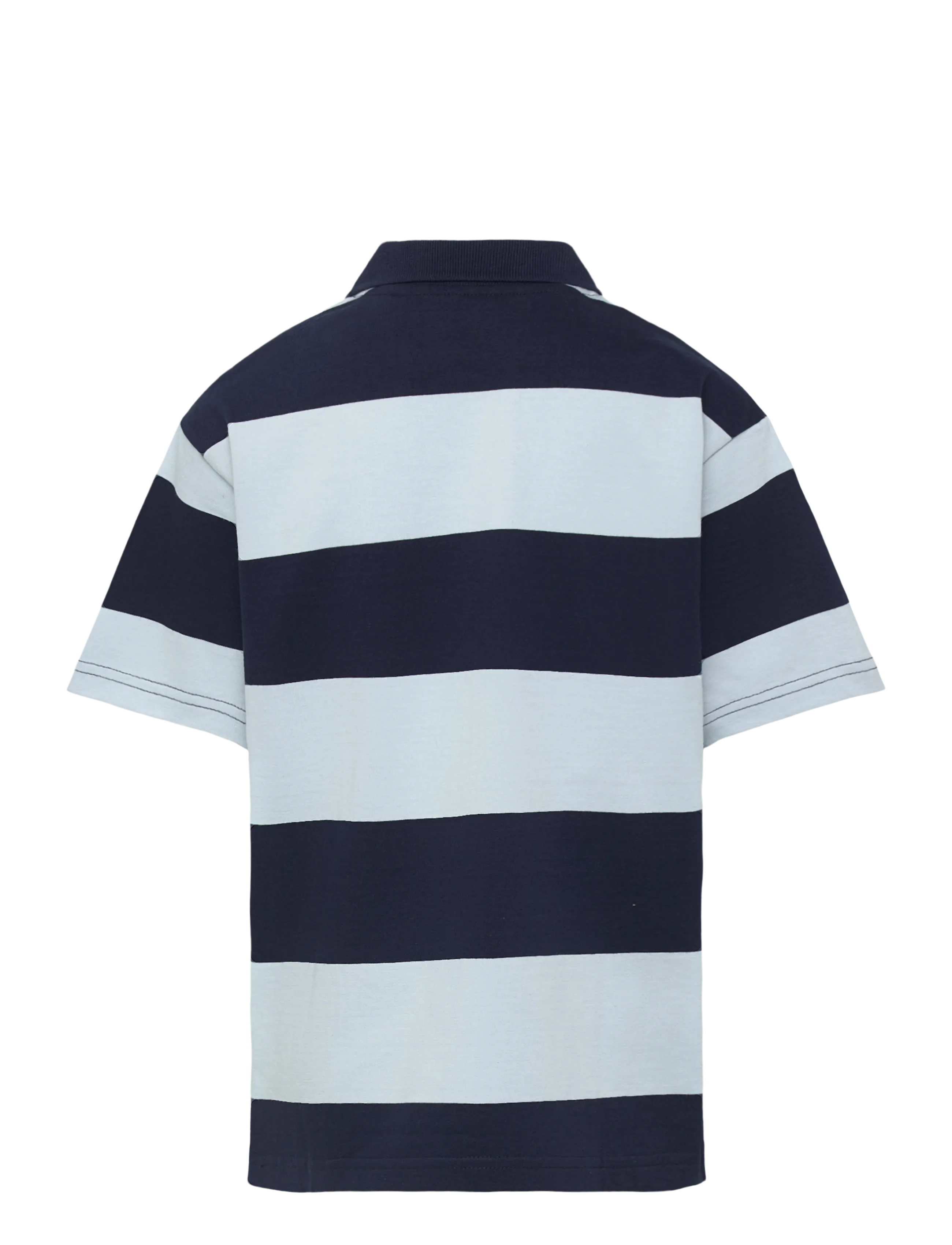 Hummel - hmlJR LOOSE STRIPED POLO S/S BEE - kurzärmelig - dress blues - 1